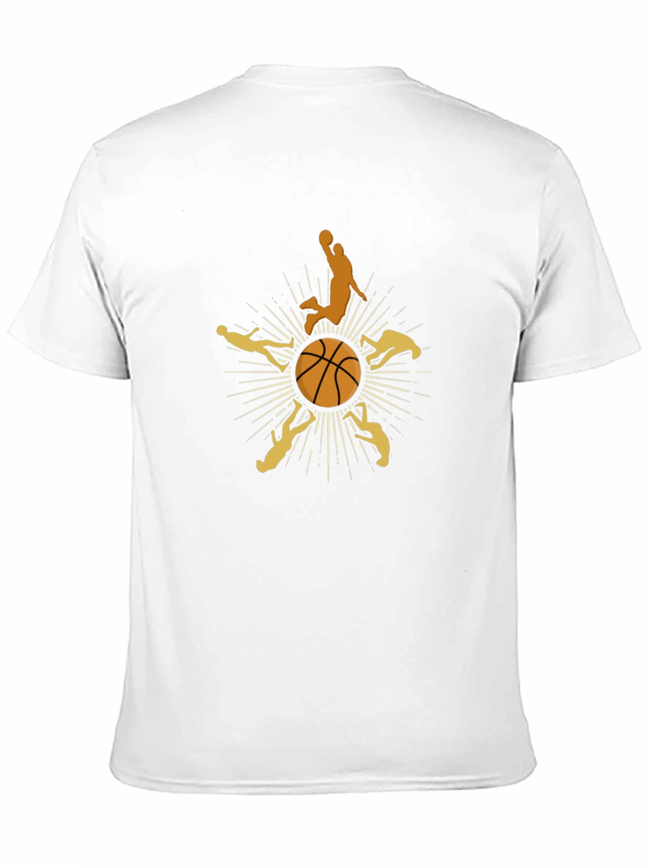 Basketball Graphic Tee - Slam Dunk Style