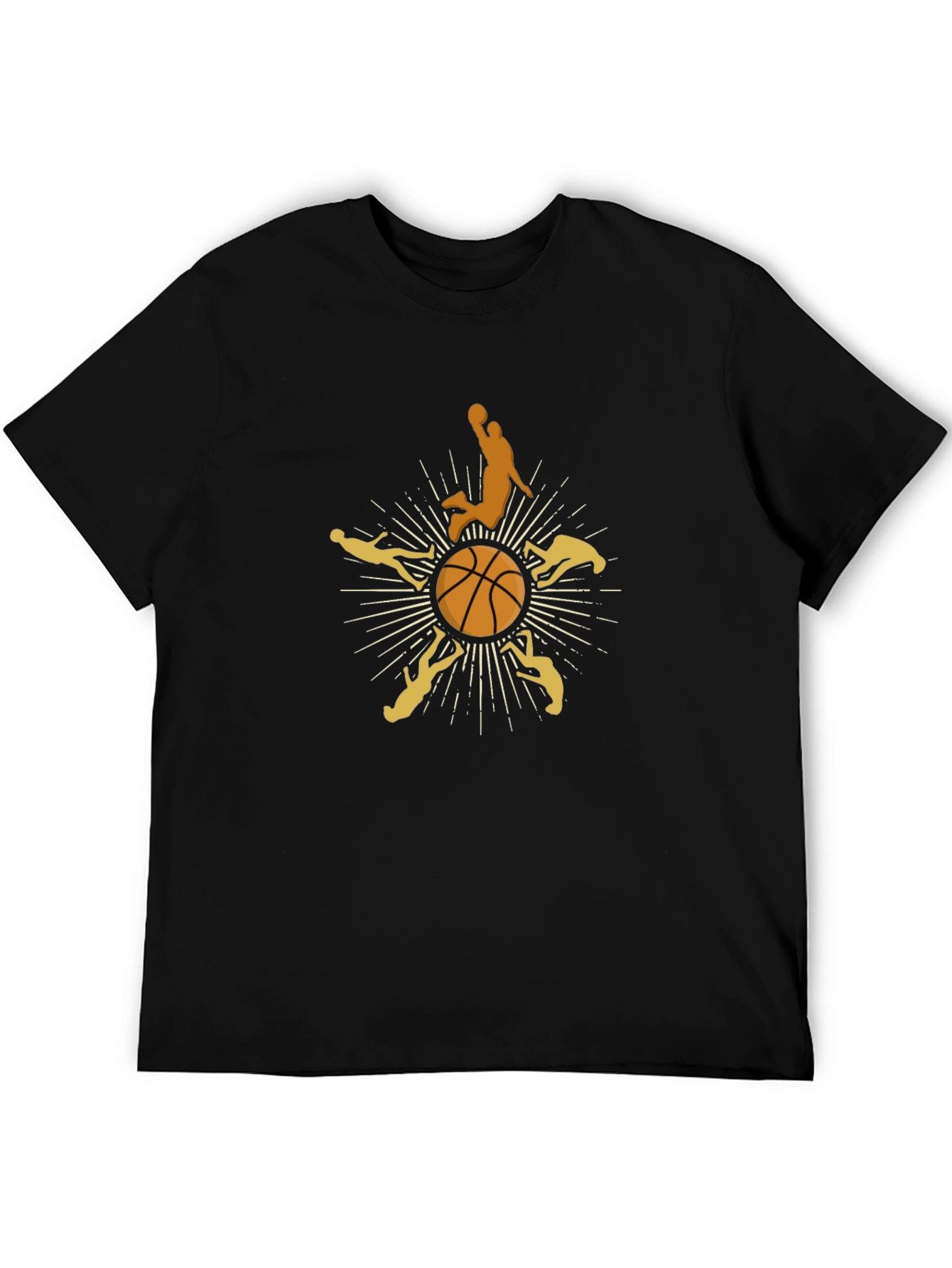 Basketball Graphic Tee - Slam Dunk Style