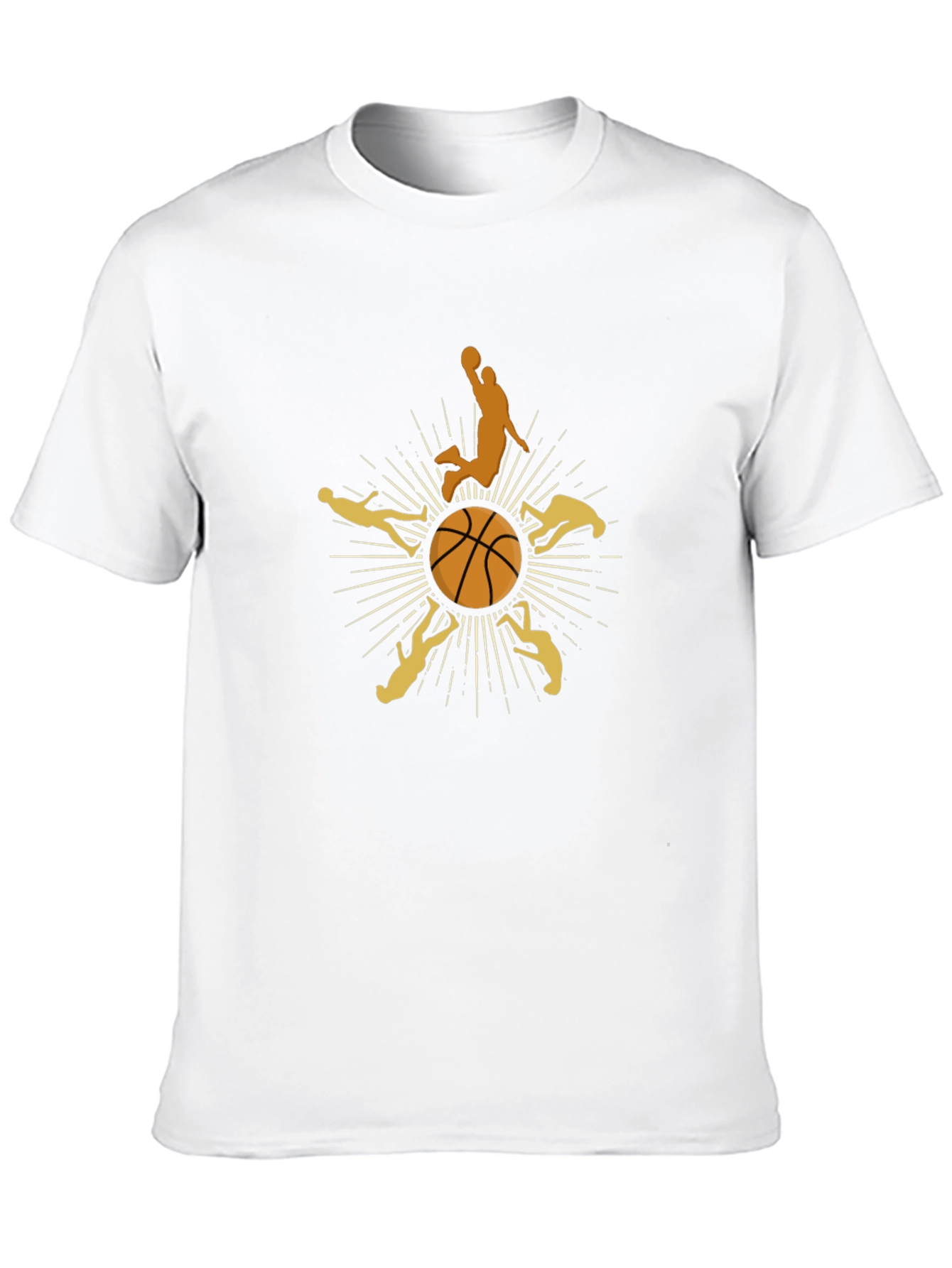 Basketball Graphic Tee - Slam Dunk Style