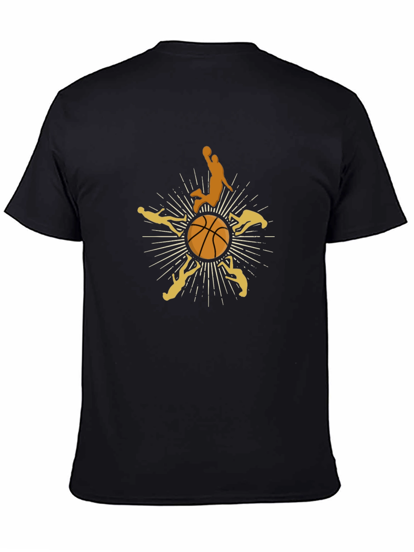 Basketball Graphic Tee - Slam Dunk Style