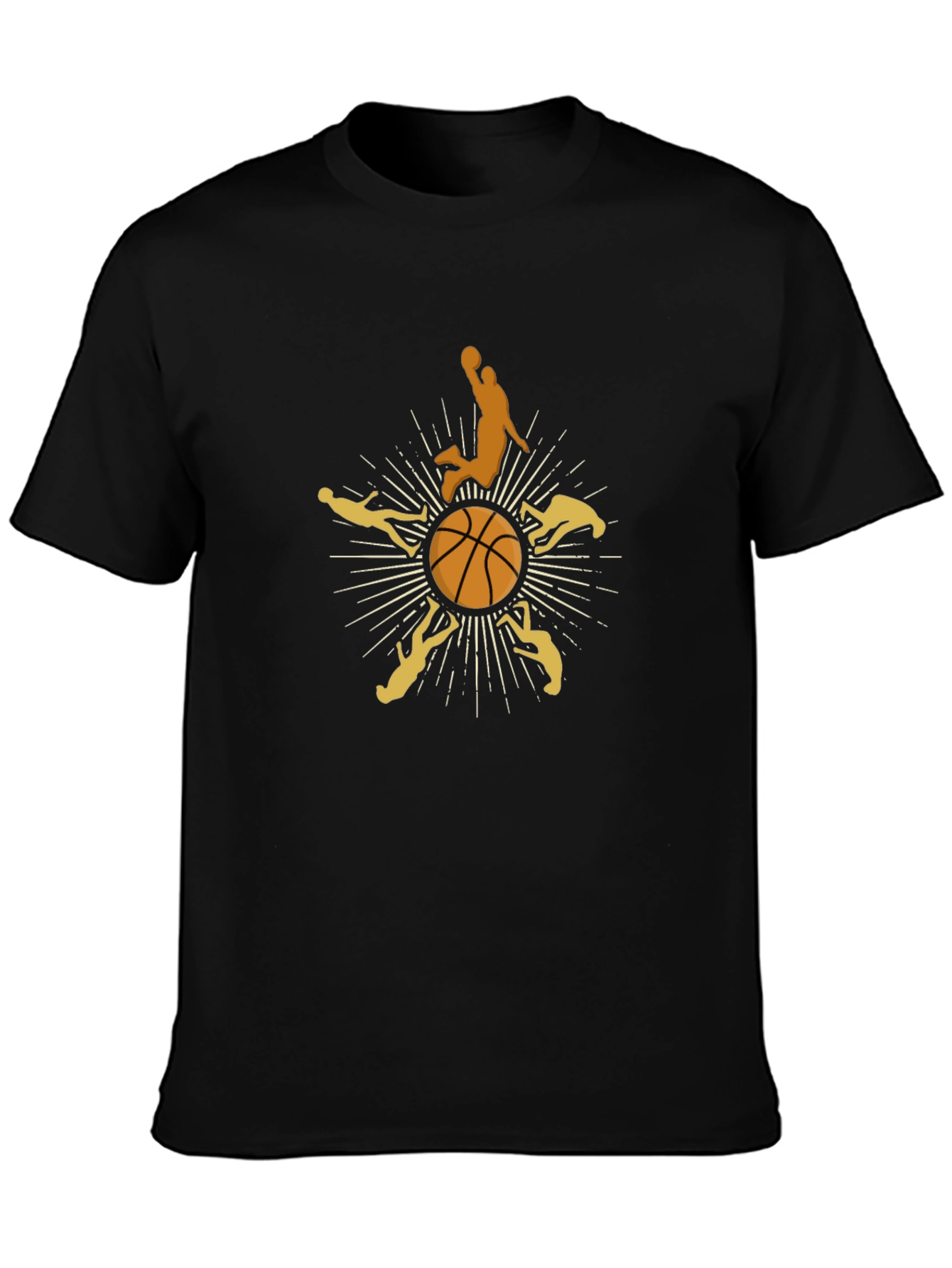 Basketball Graphic Tee - Slam Dunk Style