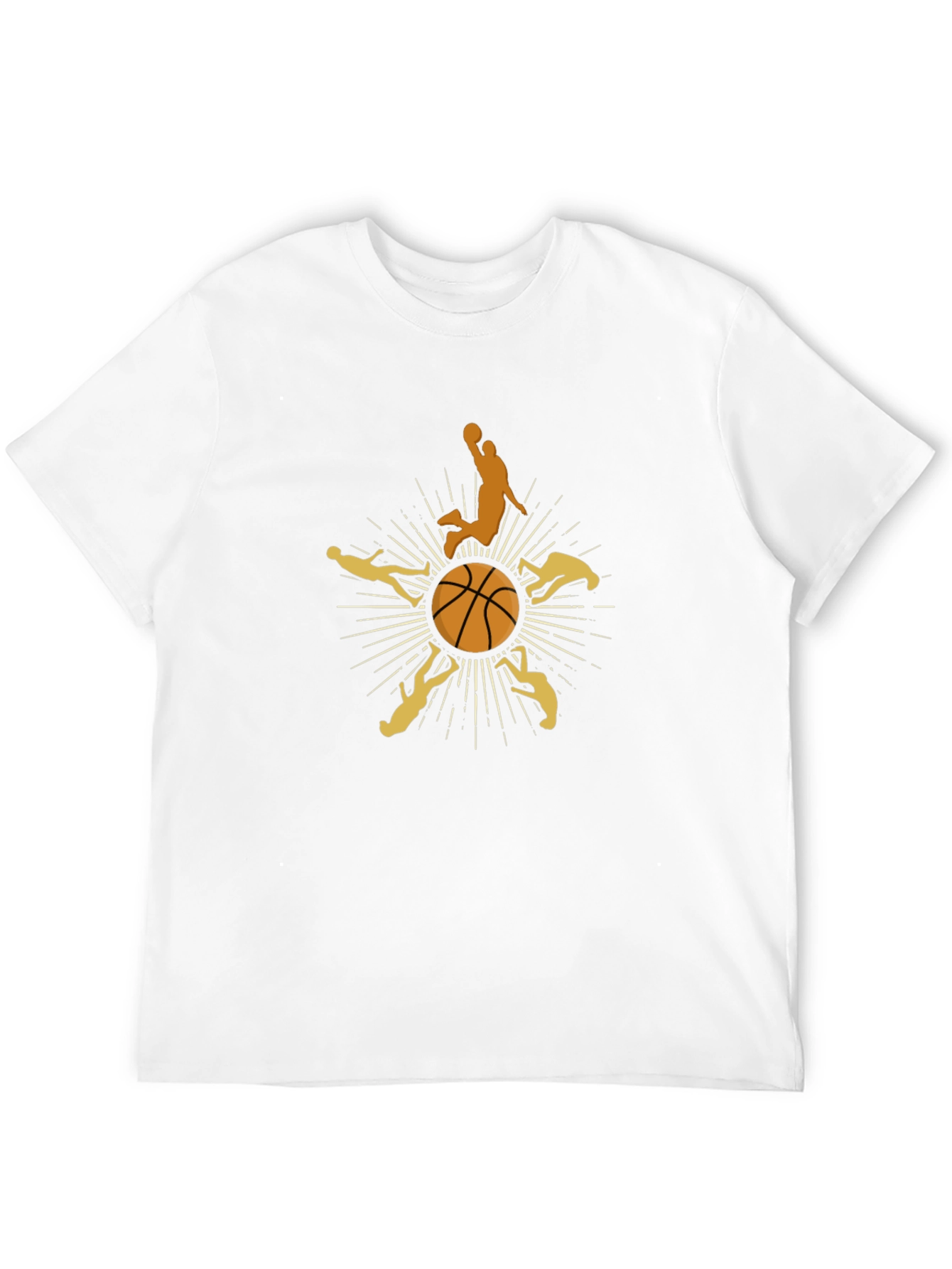 Basketball Graphic Tee - Slam Dunk Style