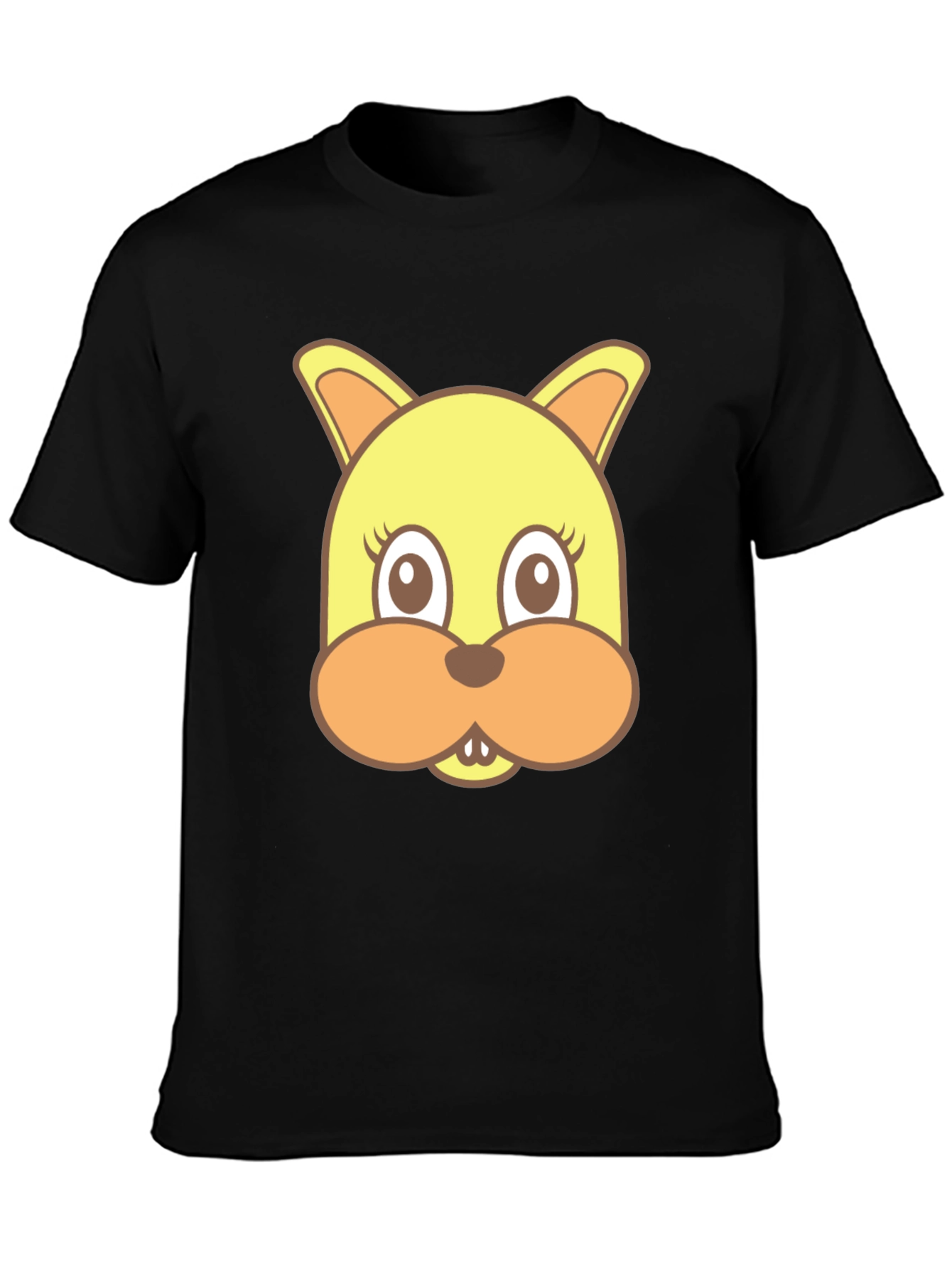 Cute Cartoon Rabbit Tee - Fun & Playful Style