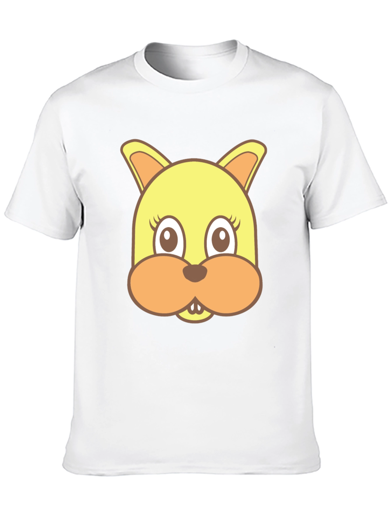 Cute Cartoon Rabbit Tee - Fun & Playful Style