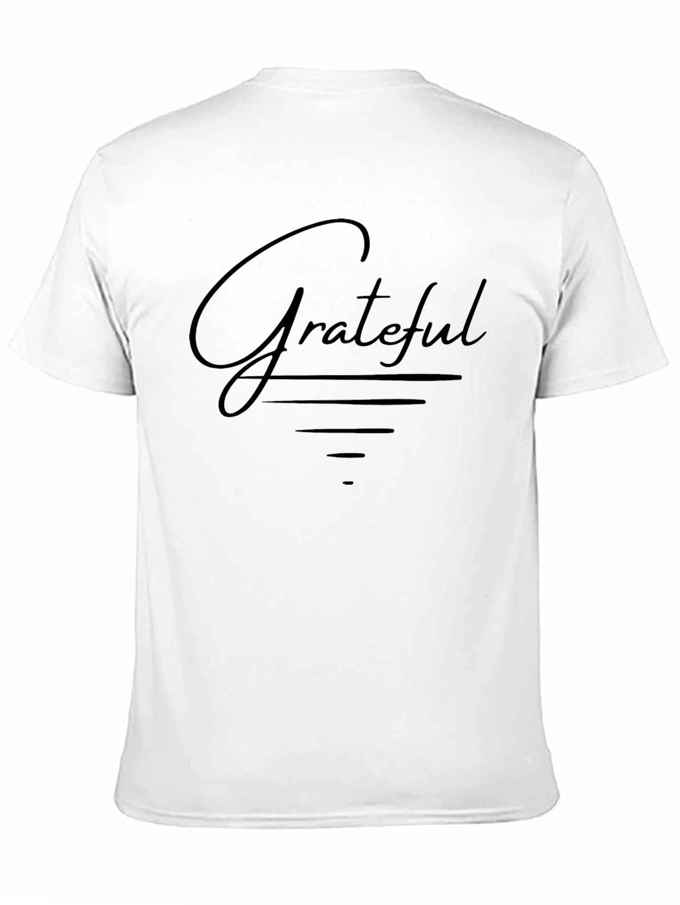 Grateful Black Crewneck T-Shirt