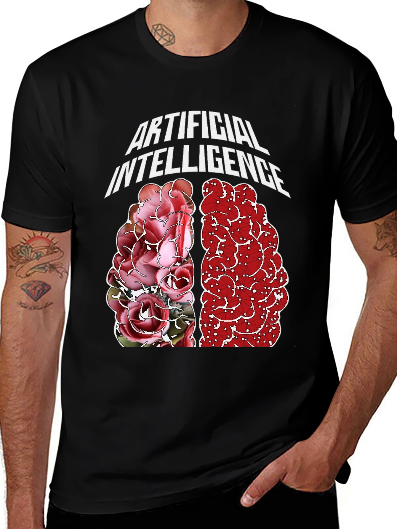 Artificial Intelligence Brain T-Shirt