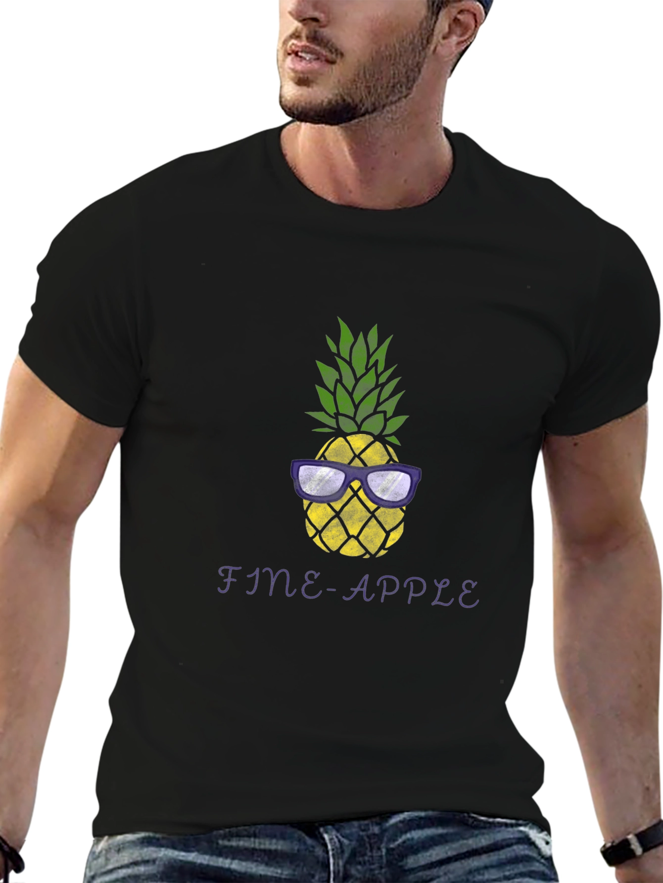 Cool Pineapple T-Shirt - Fine-Apple Graphic Tee