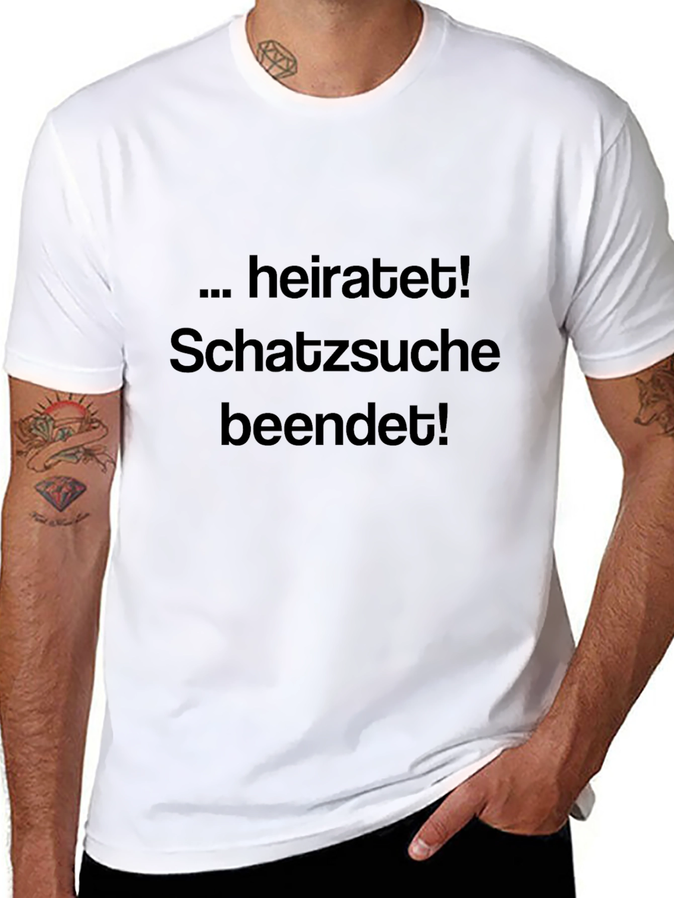 Groom Schatzsuche beendet! Black T-Shirt