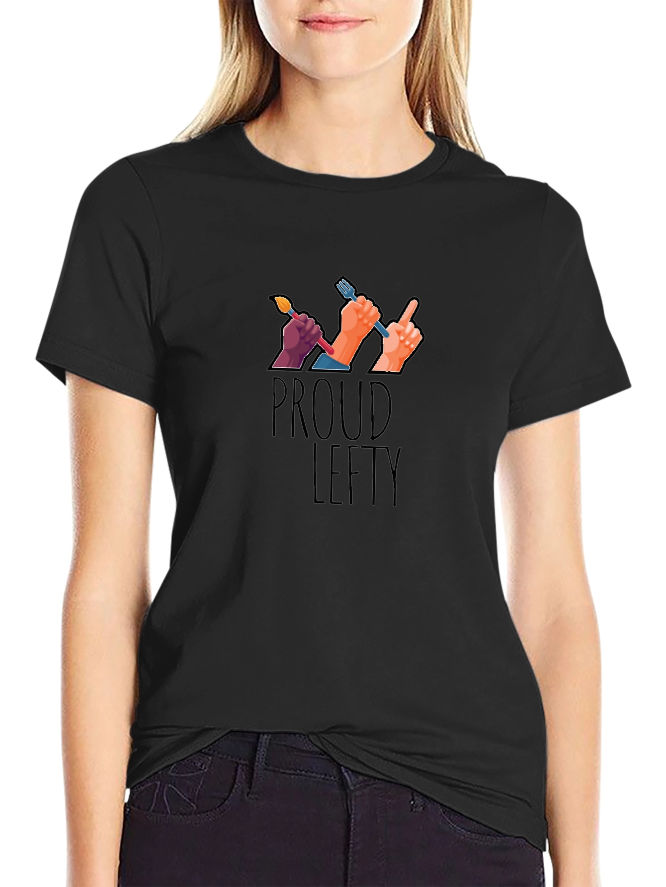 Proud Lefty Graphic Tee - Left Handed Pride!