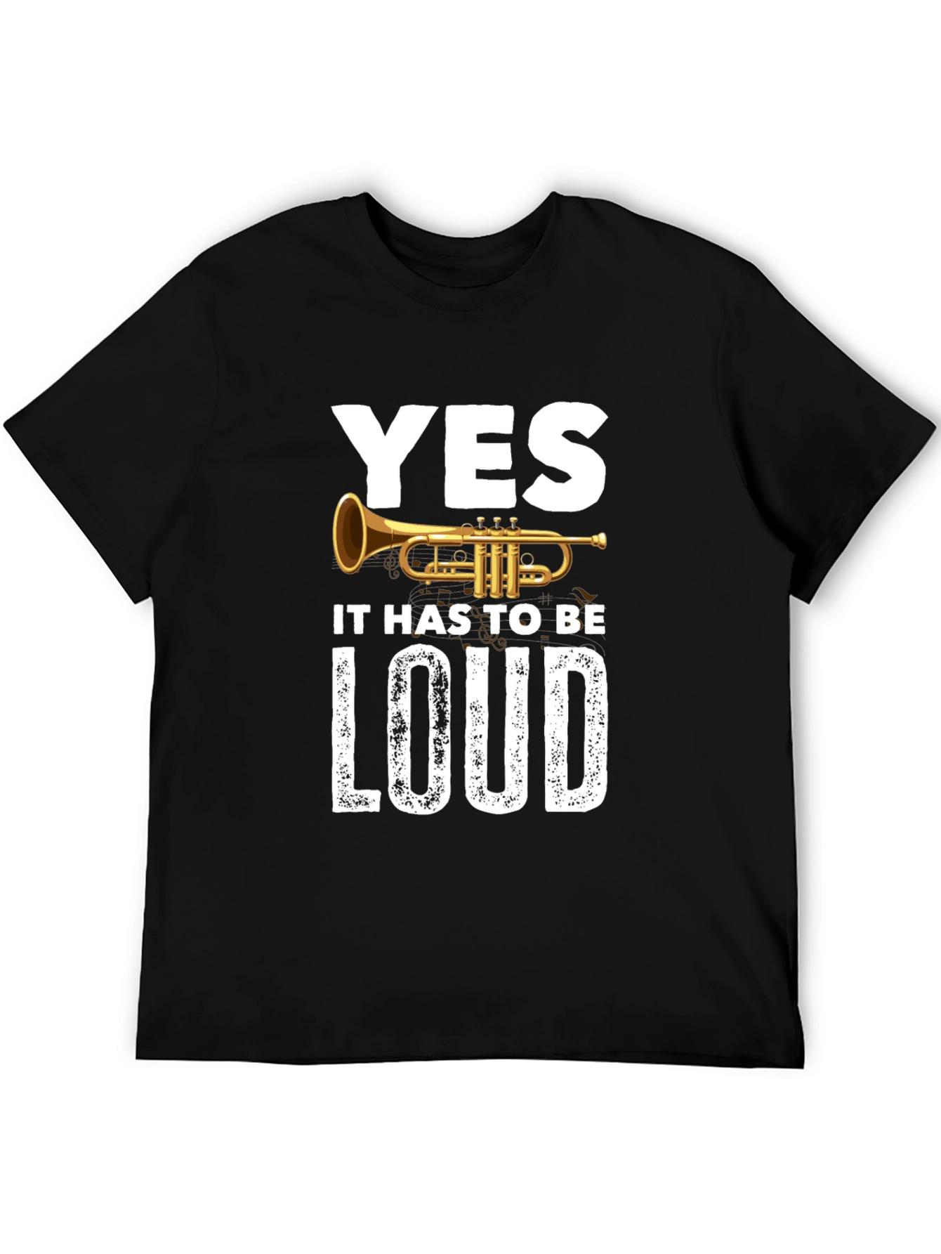 Yes Loud Trumpet Graphic T-Shirt