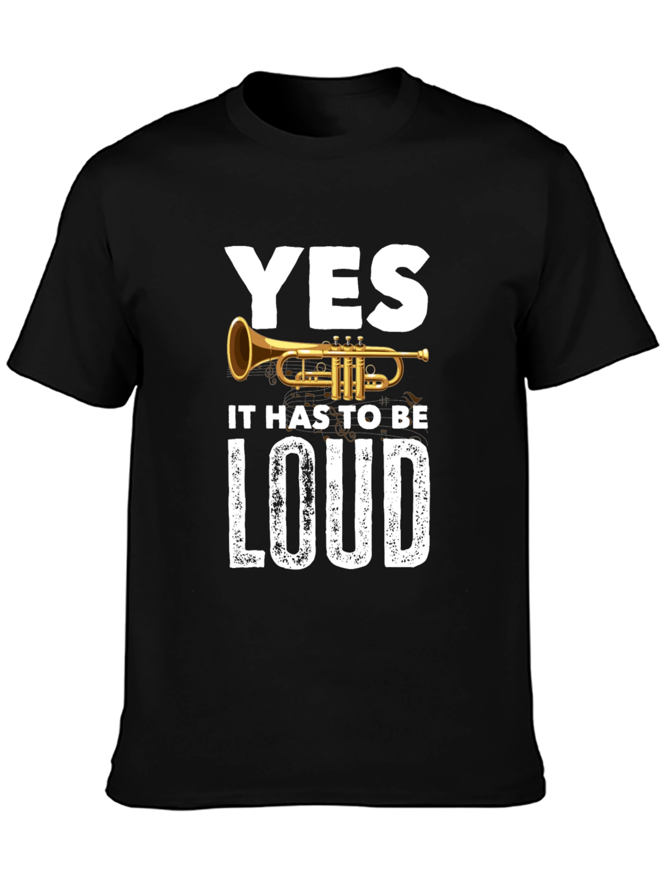 Yes Loud Trumpet Graphic T-Shirt