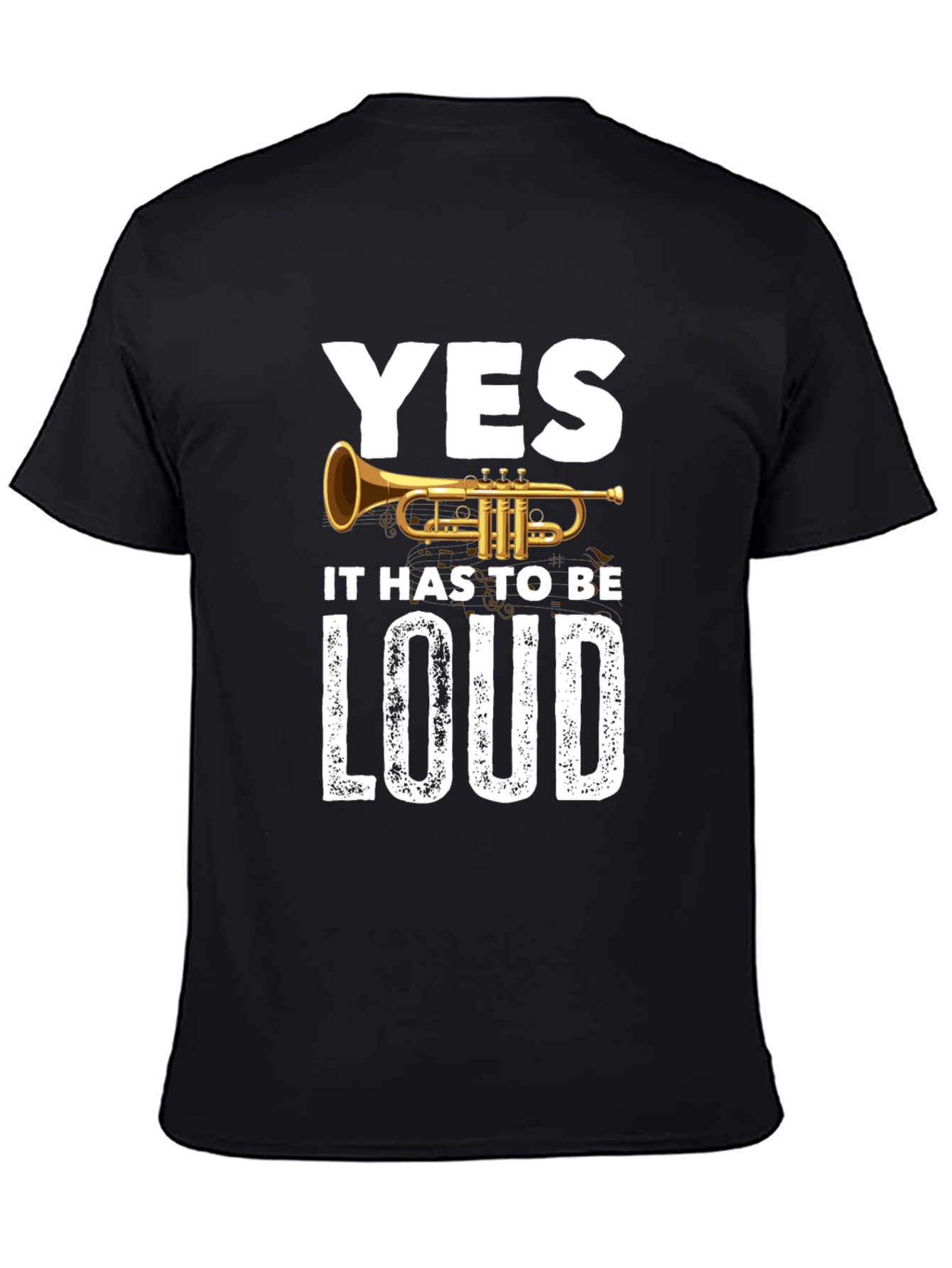 Yes Loud Trumpet Graphic T-Shirt