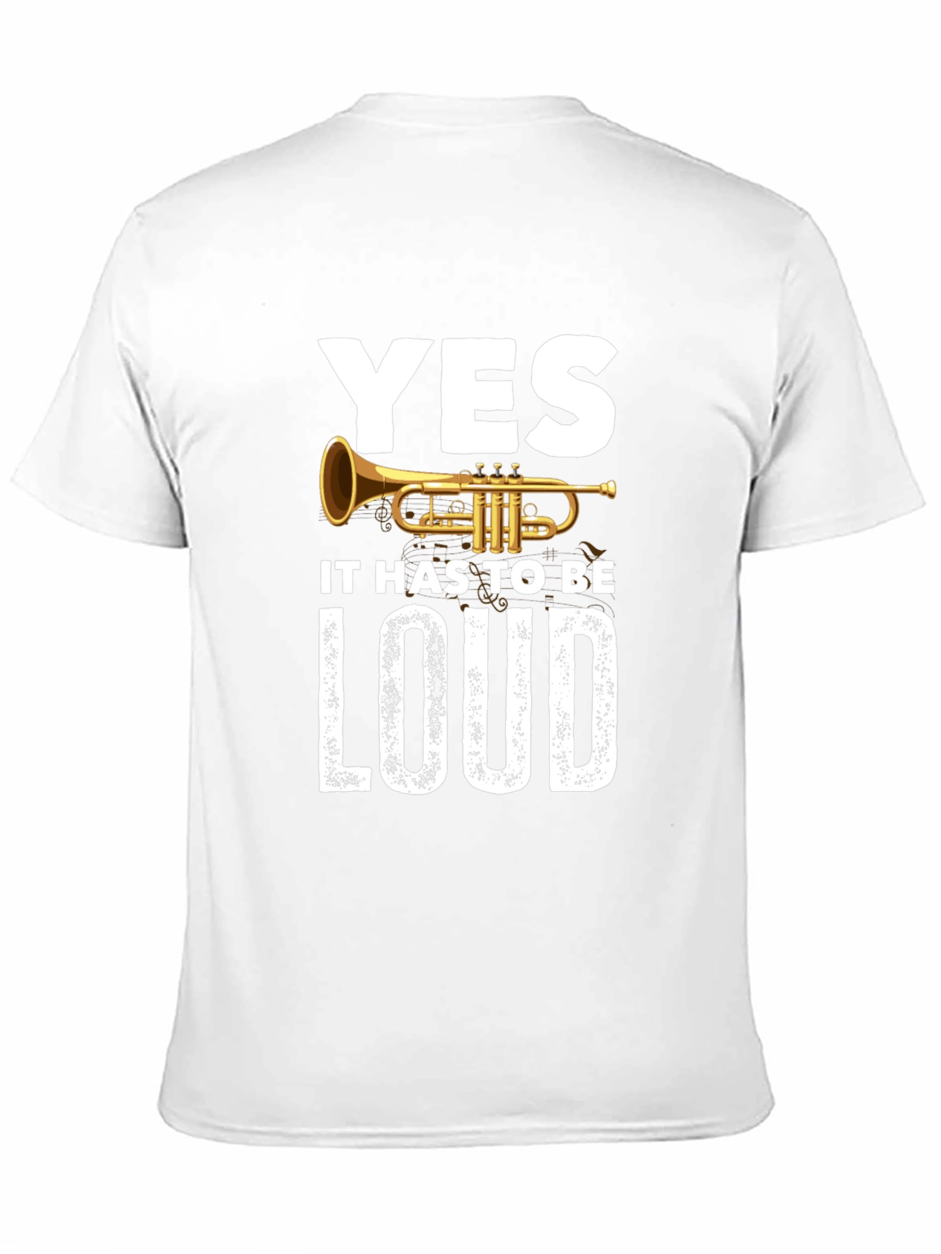 Yes Loud Trumpet Graphic T-Shirt