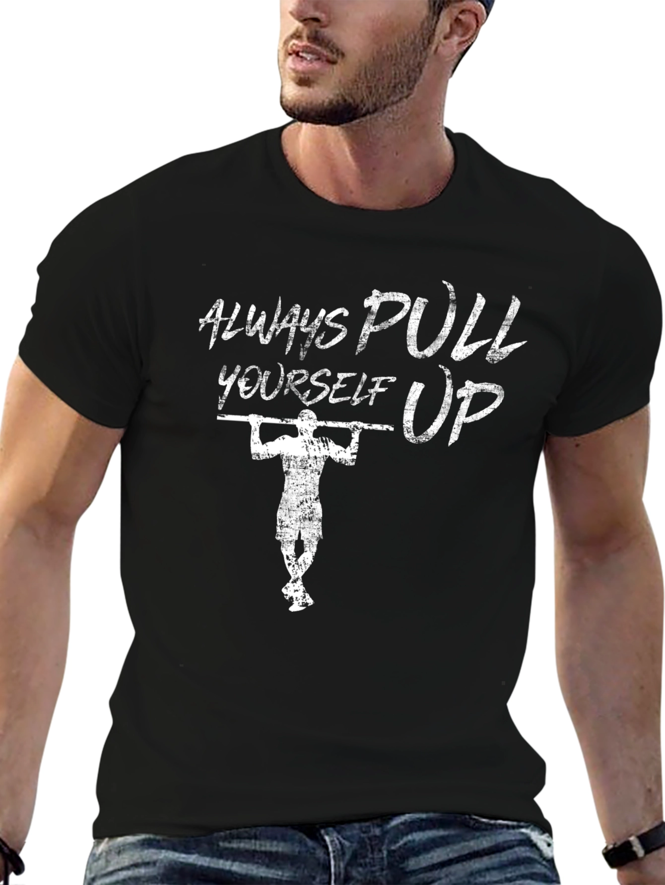 Always Pull Yourself Up Graphic Tee