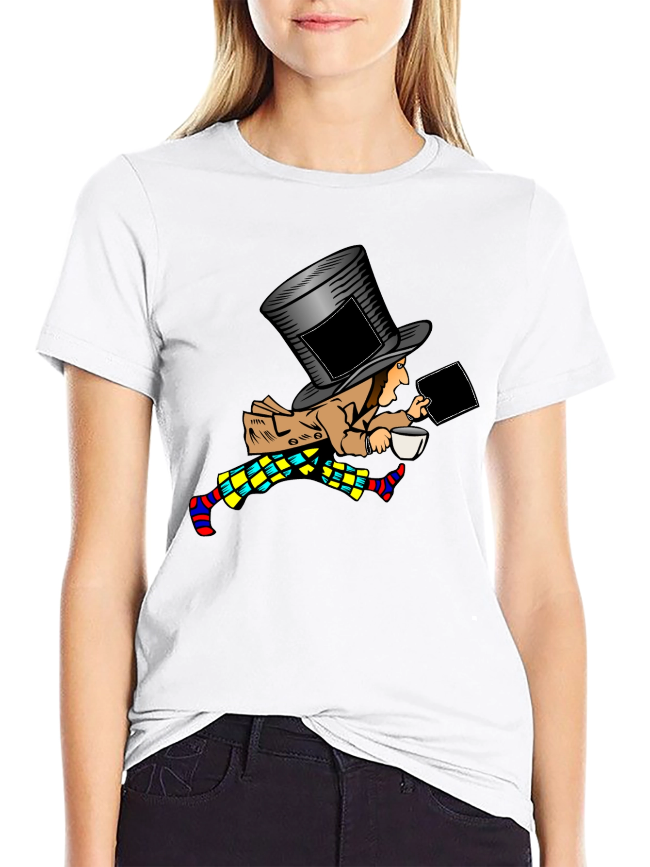 Mad Hatter Graphic Tee - Wonderland Style Shirt