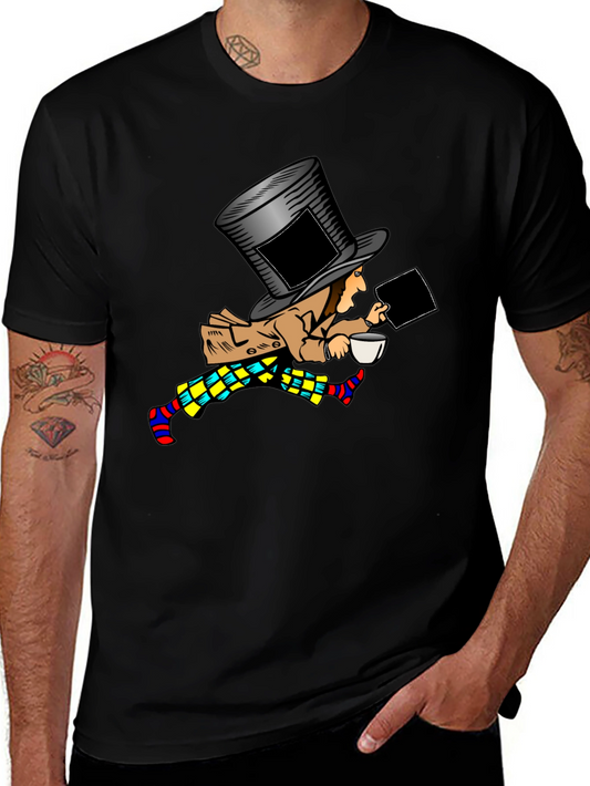 Mad Hatter Graphic Tee - Wonderland Style Shirt