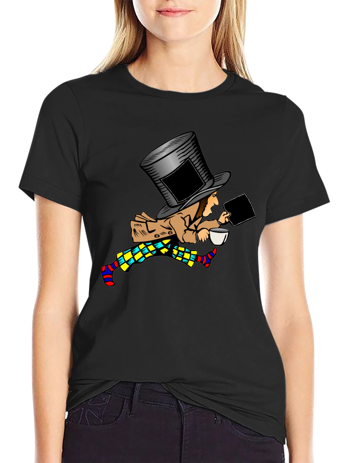 Mad Hatter Graphic Tee - Wonderland Style Shirt