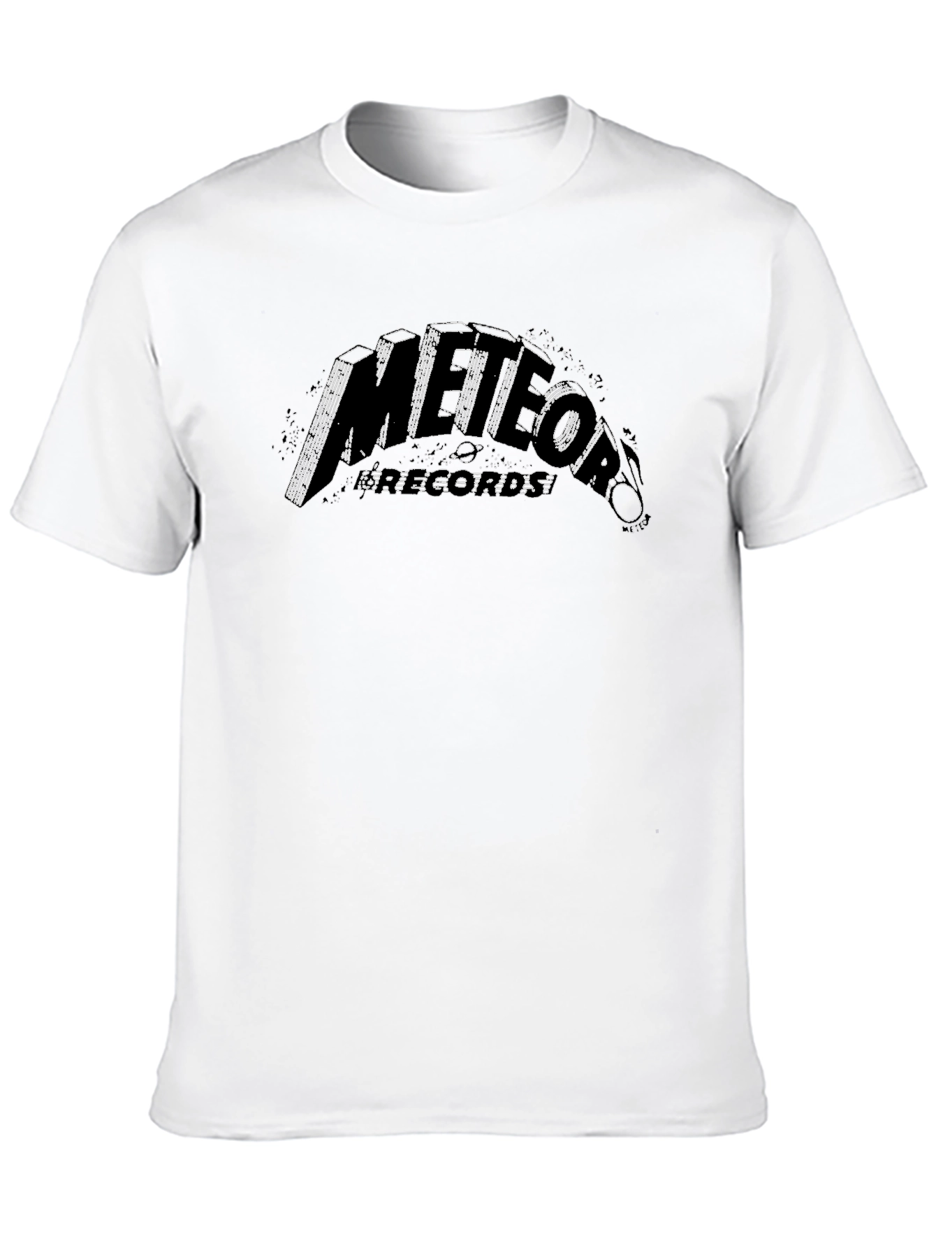 Meteor Records Black T-Shirt