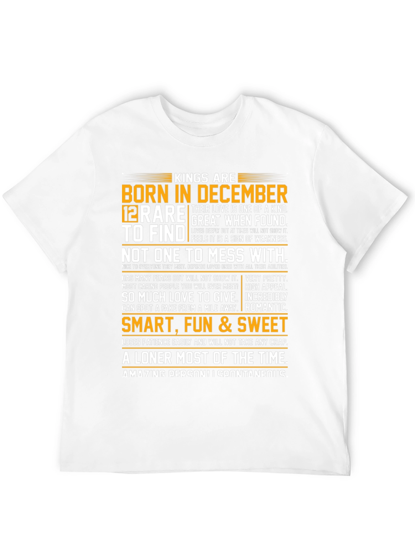 December Born Kings Graphic Tee