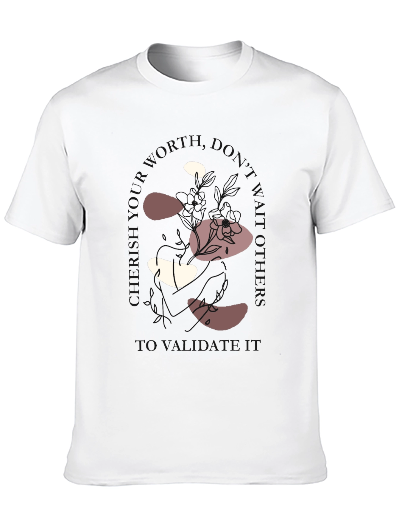 Abstract Patterned Graphic Tee