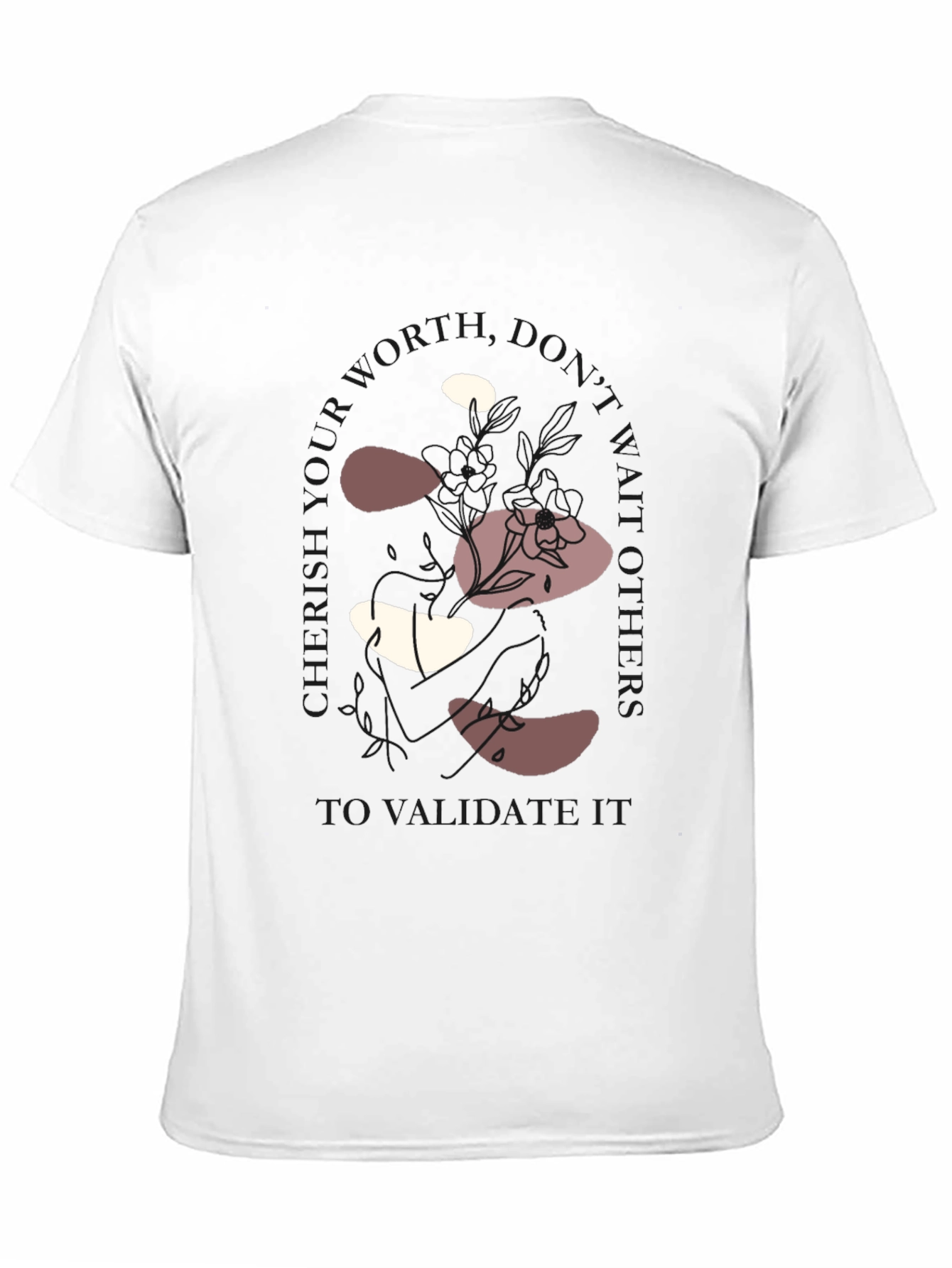 Abstract Patterned Graphic Tee