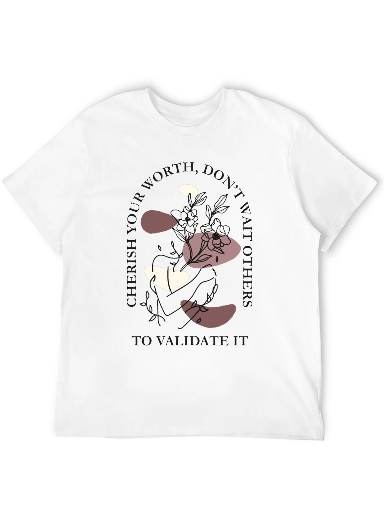 Abstract Patterned Graphic Tee