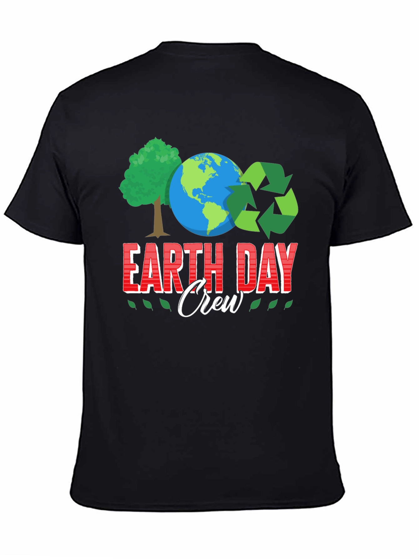 Earth Day Crew Graphic T-Shirt
