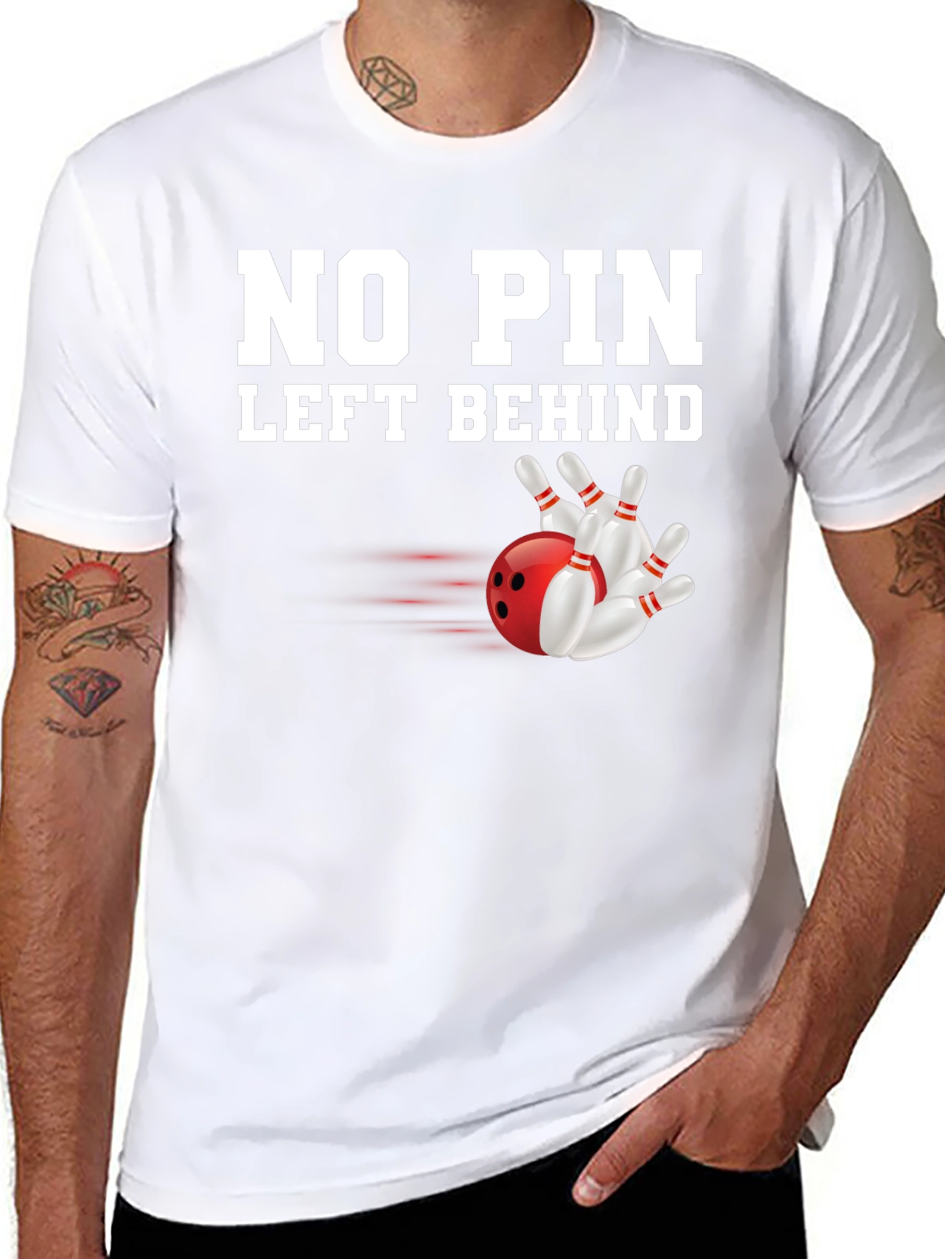 No Pin Left Behind Graphic Tee