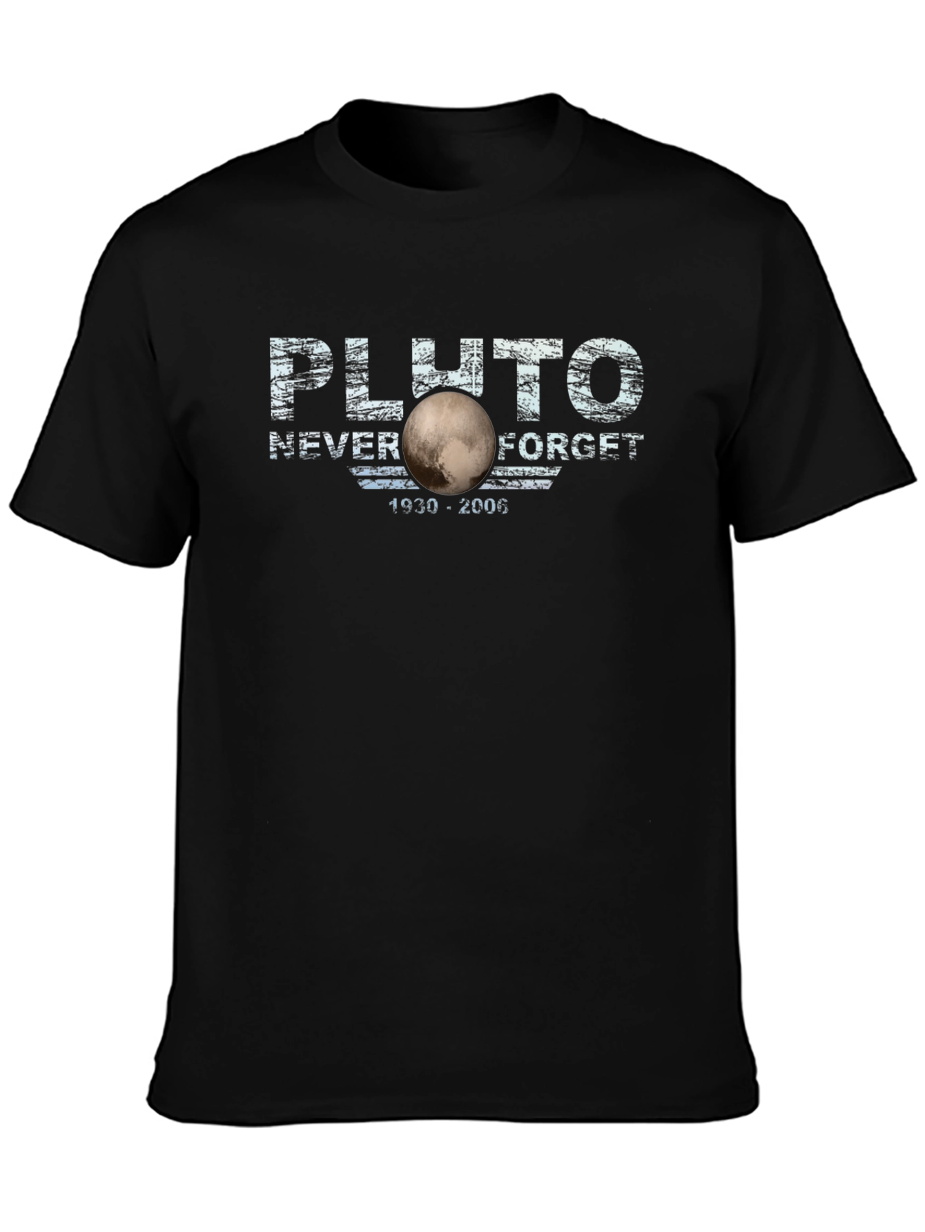 Pluto Never Forget Graphic T-Shirt
