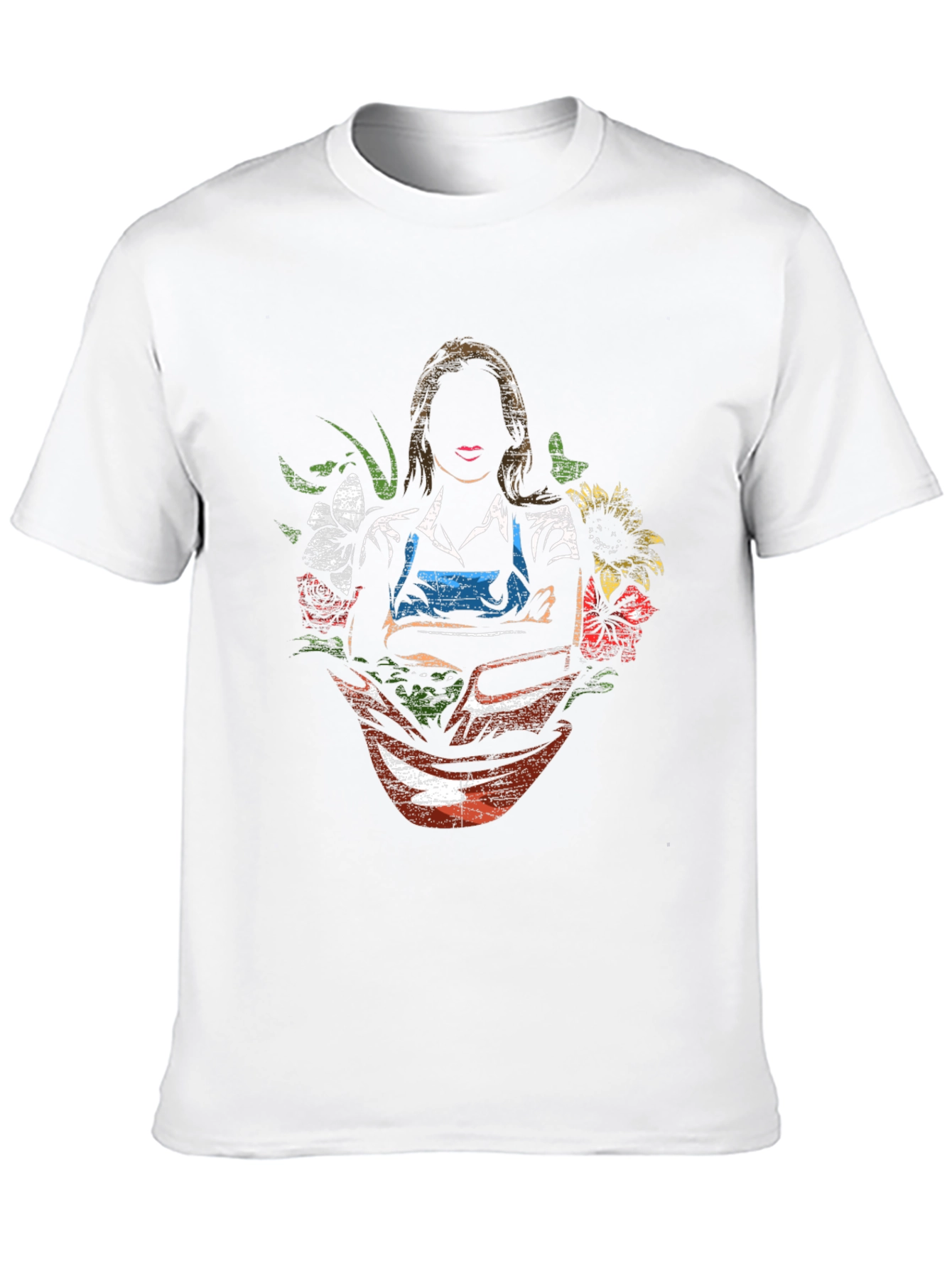 Floral Gardener Graphic T-Shirt