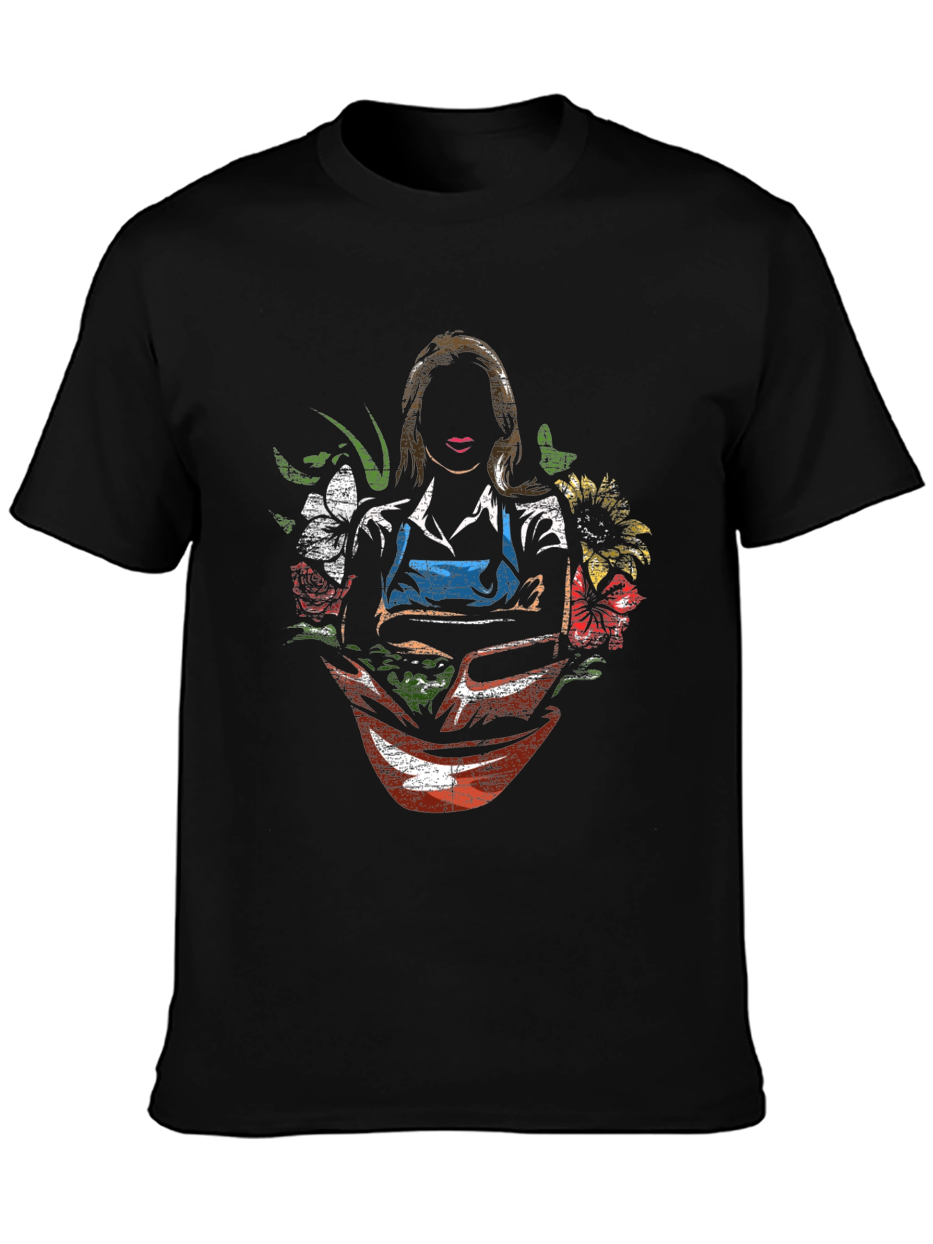 Floral Gardener Graphic T-Shirt