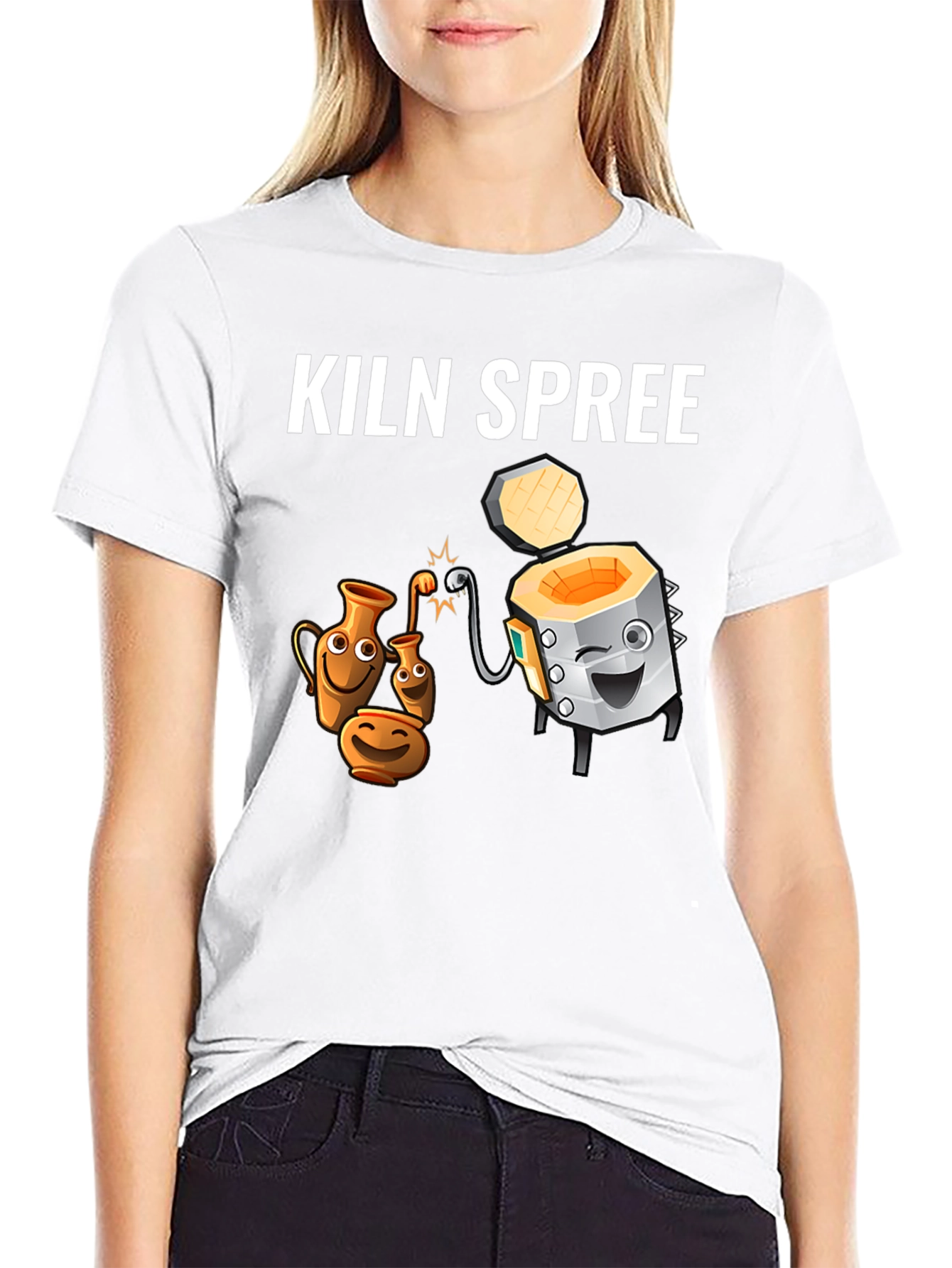 Kiln Spree Graphic T-Shirt - Unique Pottery Lovers Design