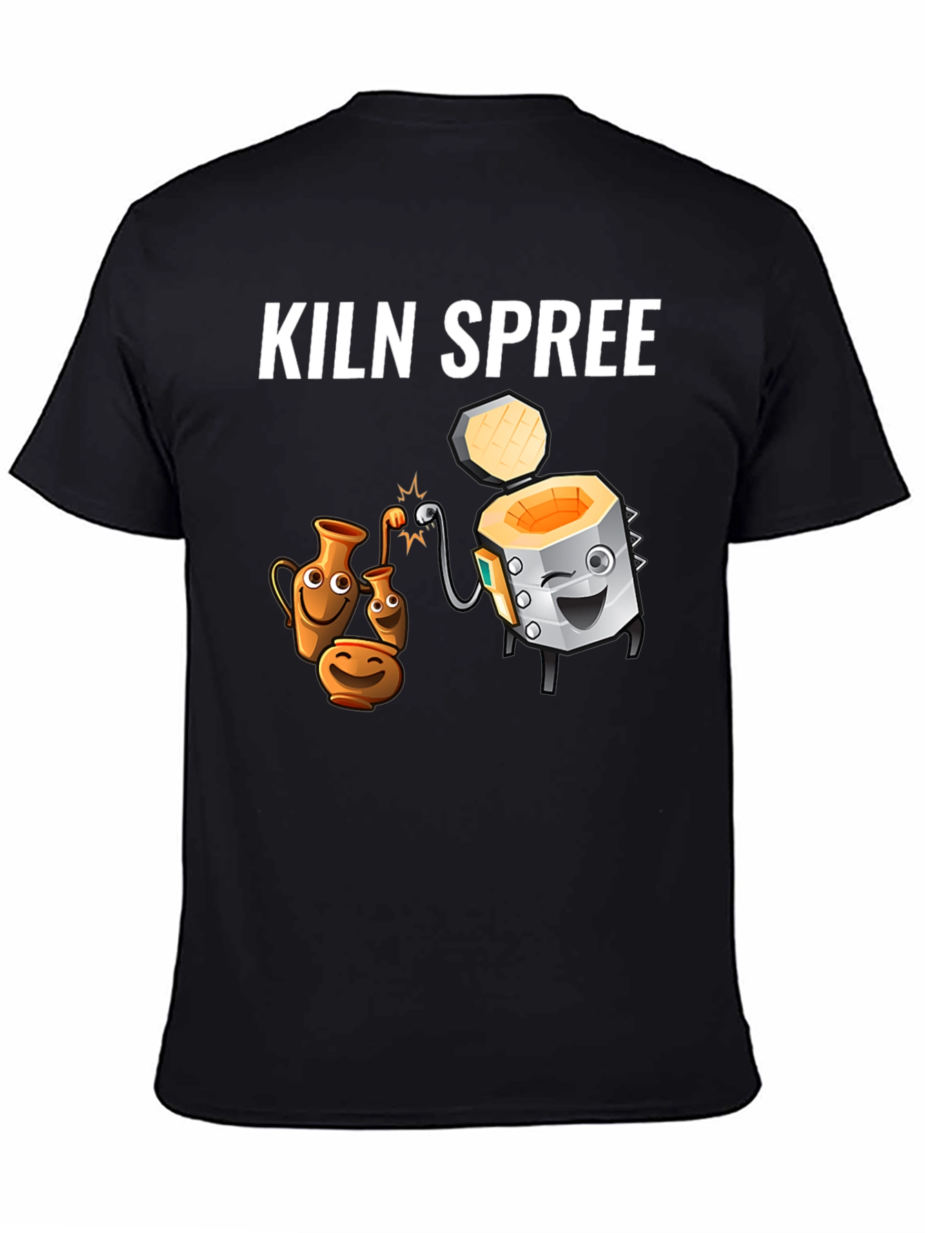 Kiln Spree Graphic T-Shirt - Unique Pottery Lovers Design
