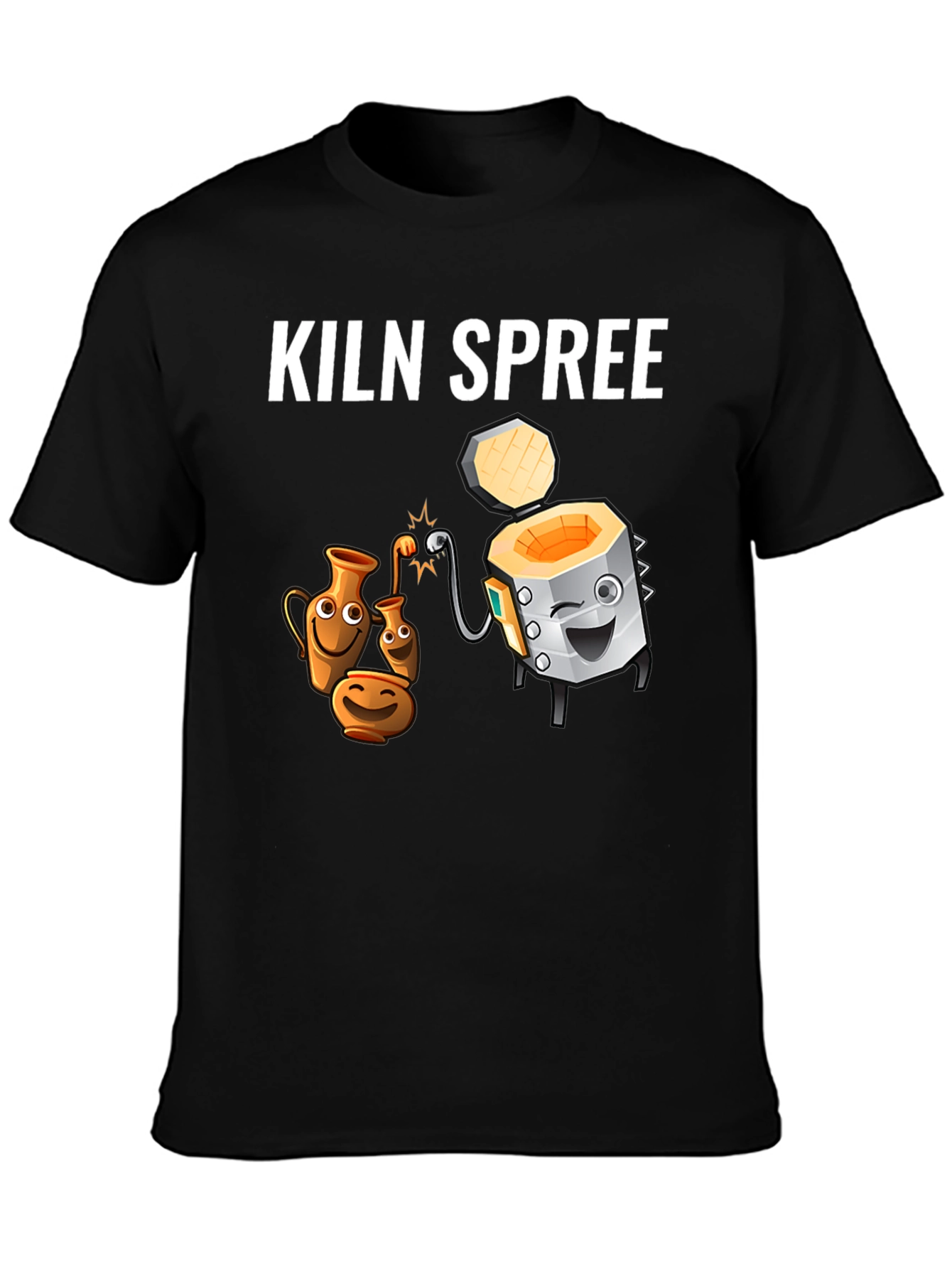 Kiln Spree Graphic T-Shirt - Unique Pottery Lovers Design