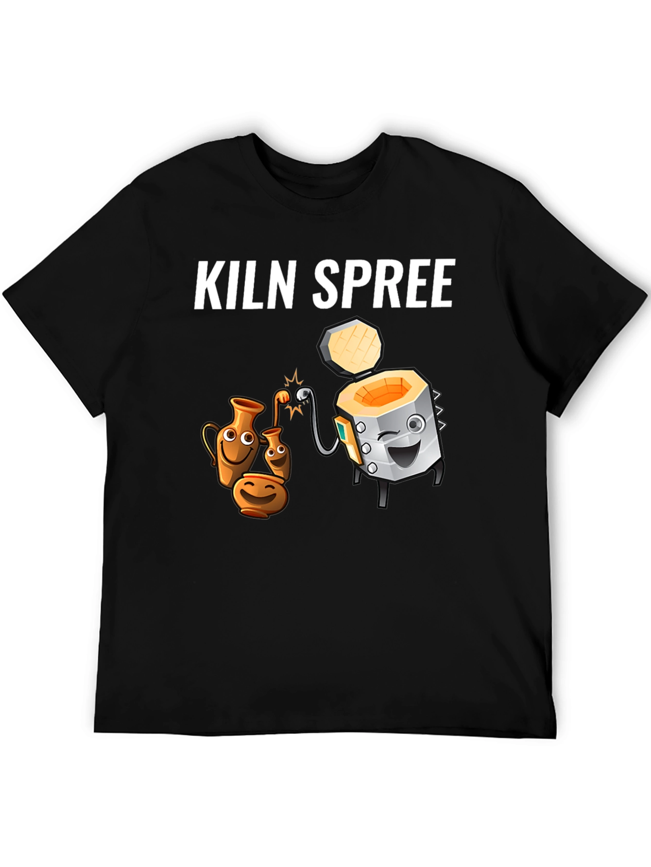 Kiln Spree Graphic T-Shirt - Unique Pottery Lovers Design