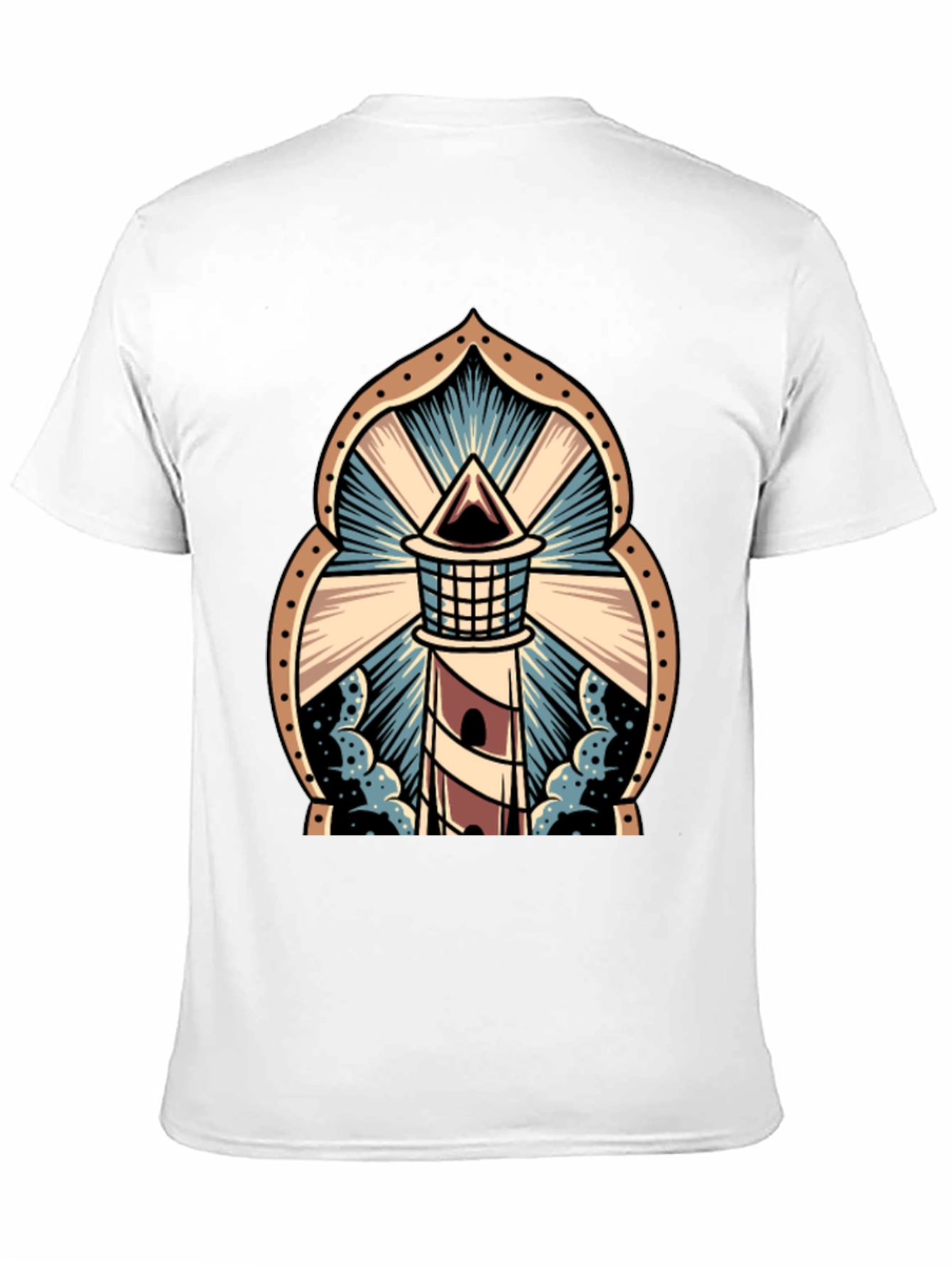 Lighthouse Graphic Tee - Striking Design
