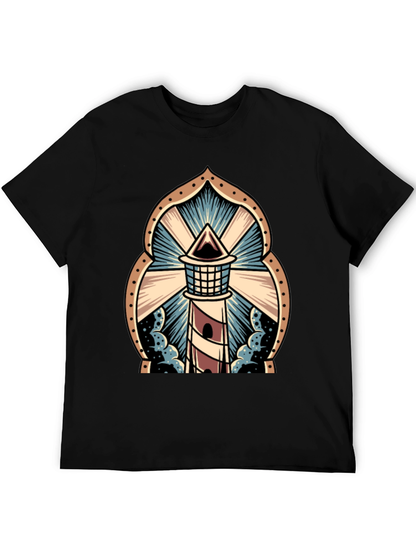 Lighthouse Graphic Tee - Striking Design