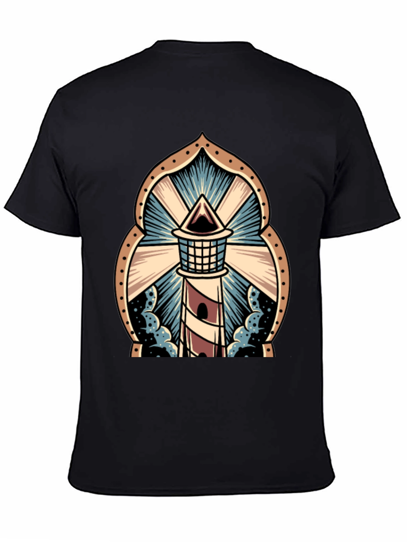 Lighthouse Graphic Tee - Striking Design