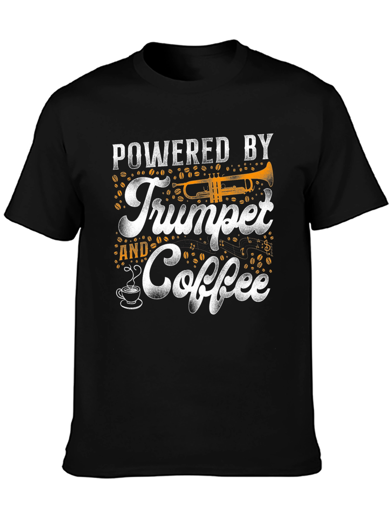 Powered By Trumpet and Coffee T-Shirt