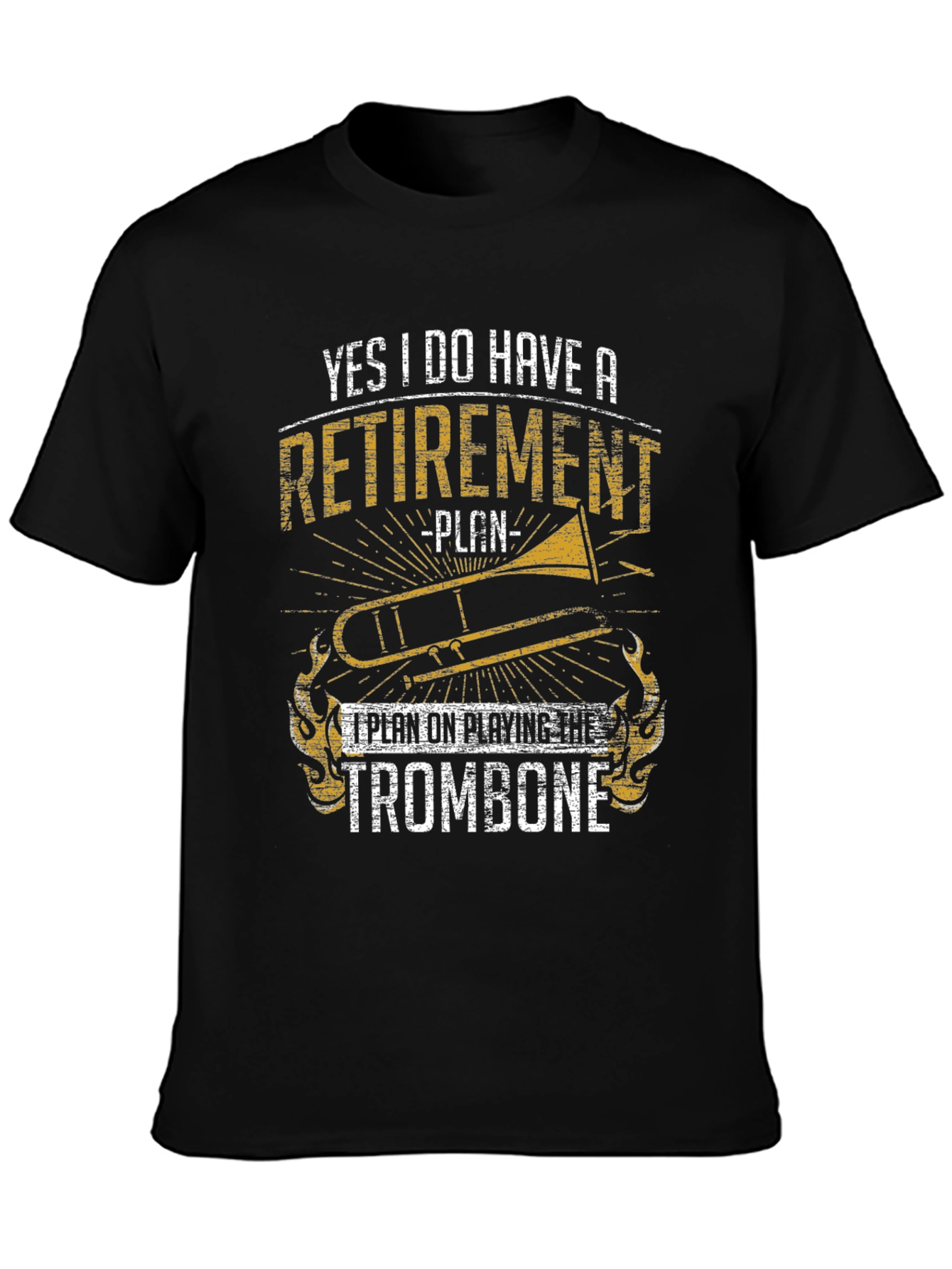 Retirement Trombone Player T-Shirt