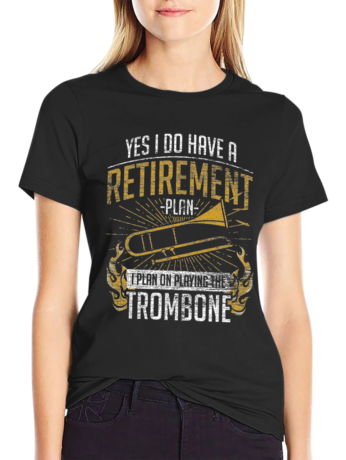 Retirement Trombone Player T-Shirt