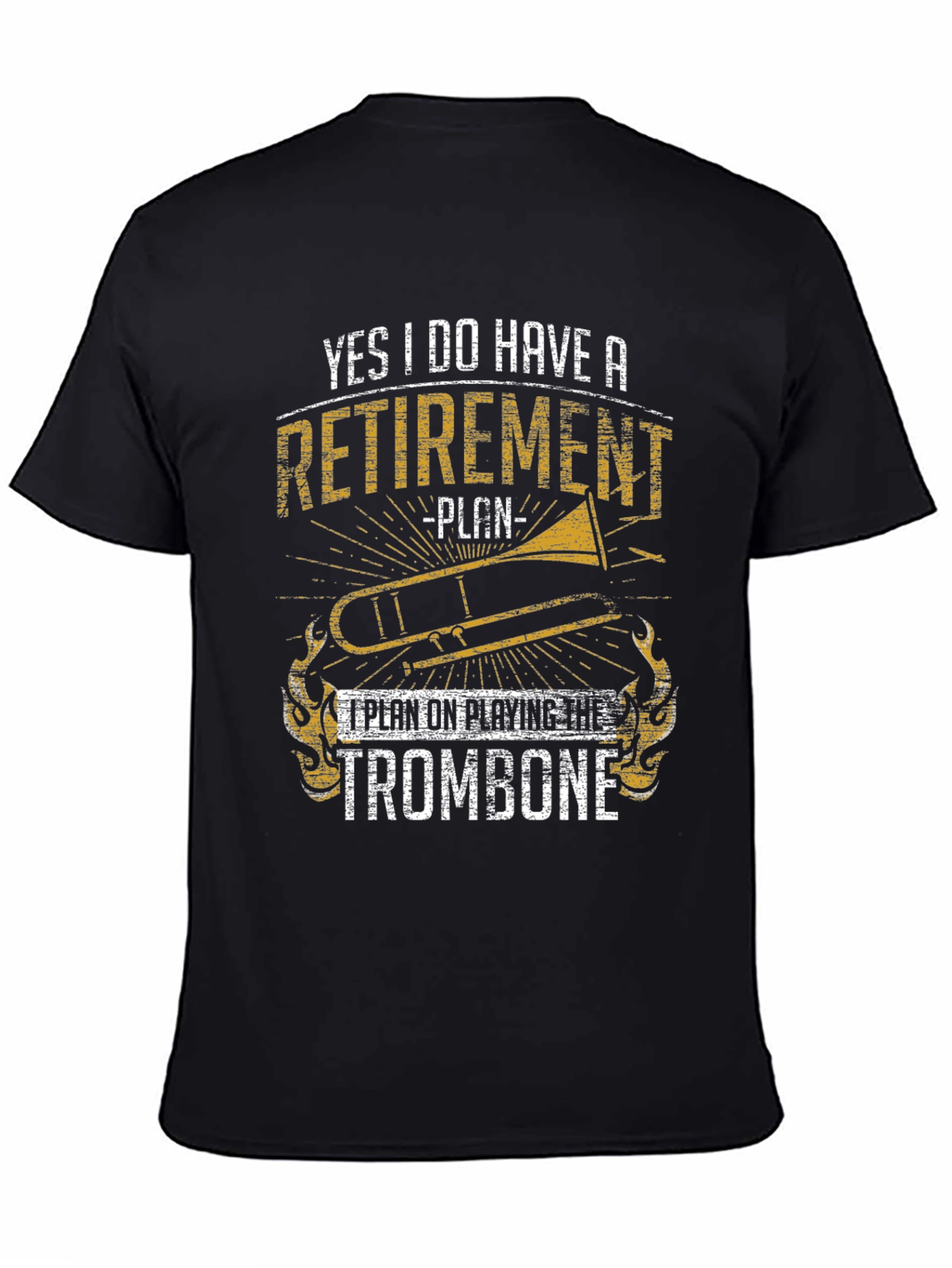 Retirement Trombone Player T-Shirt