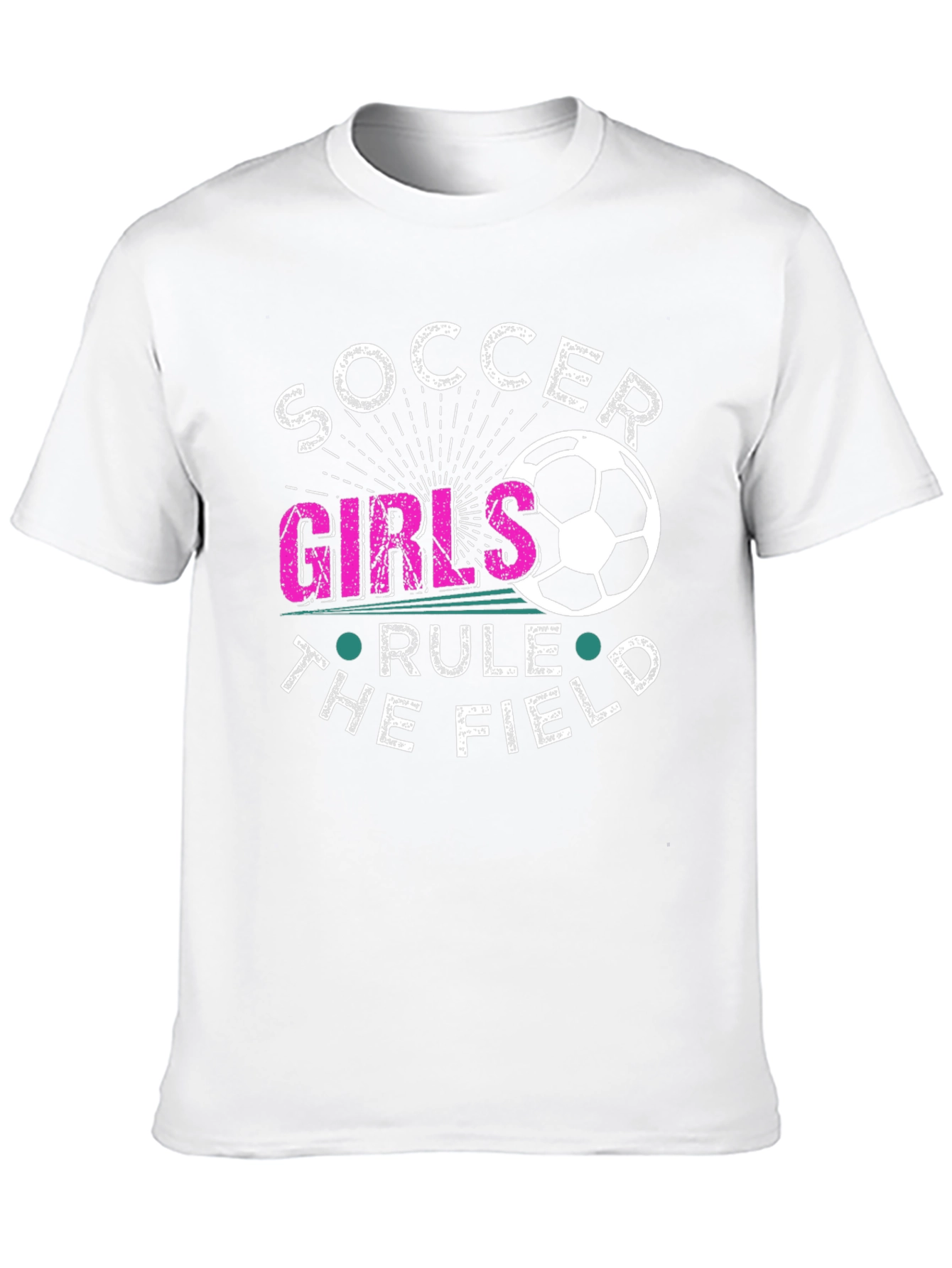 Soccer Girls Rule the Field T-Shirt