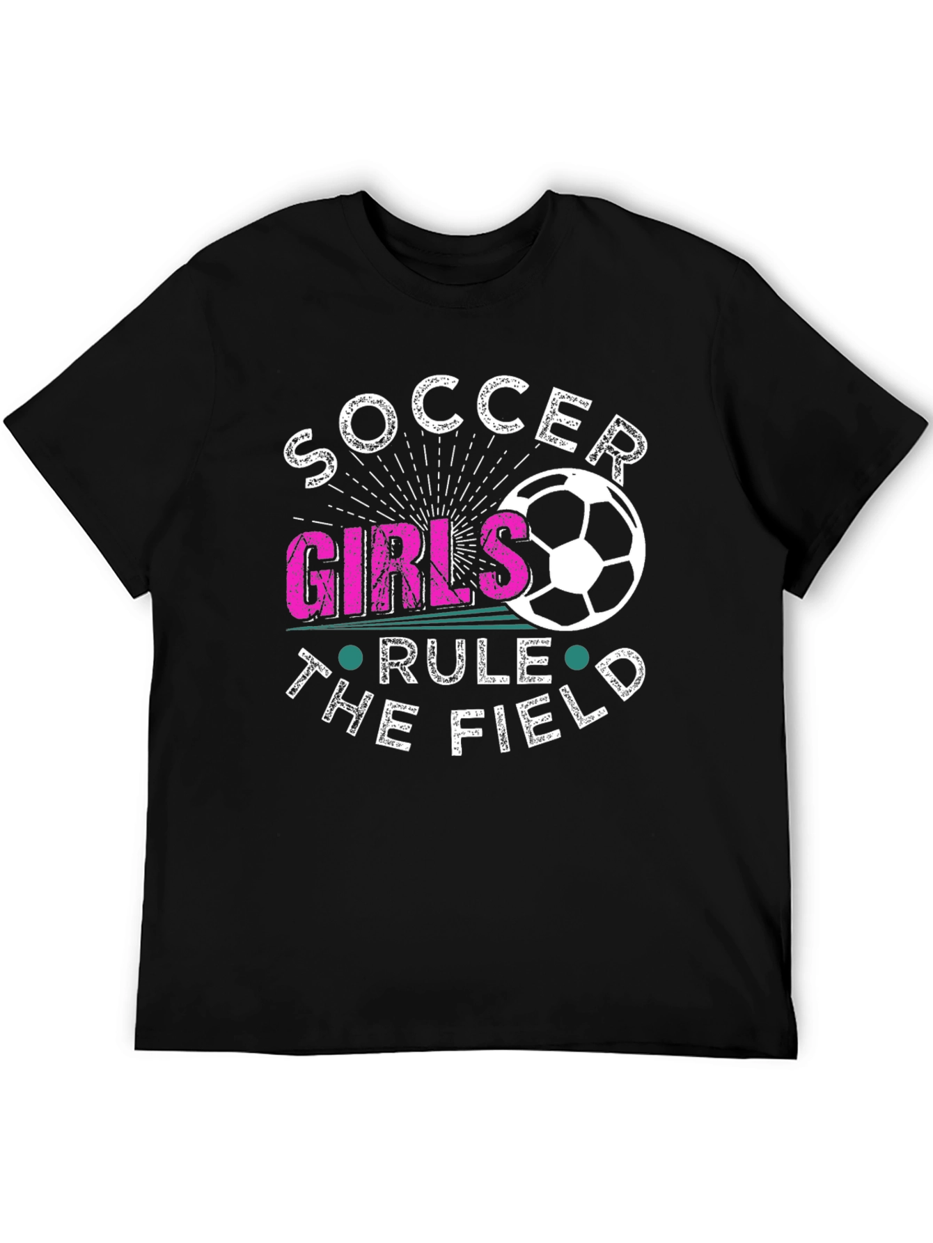 Soccer Girls Rule the Field T-Shirt