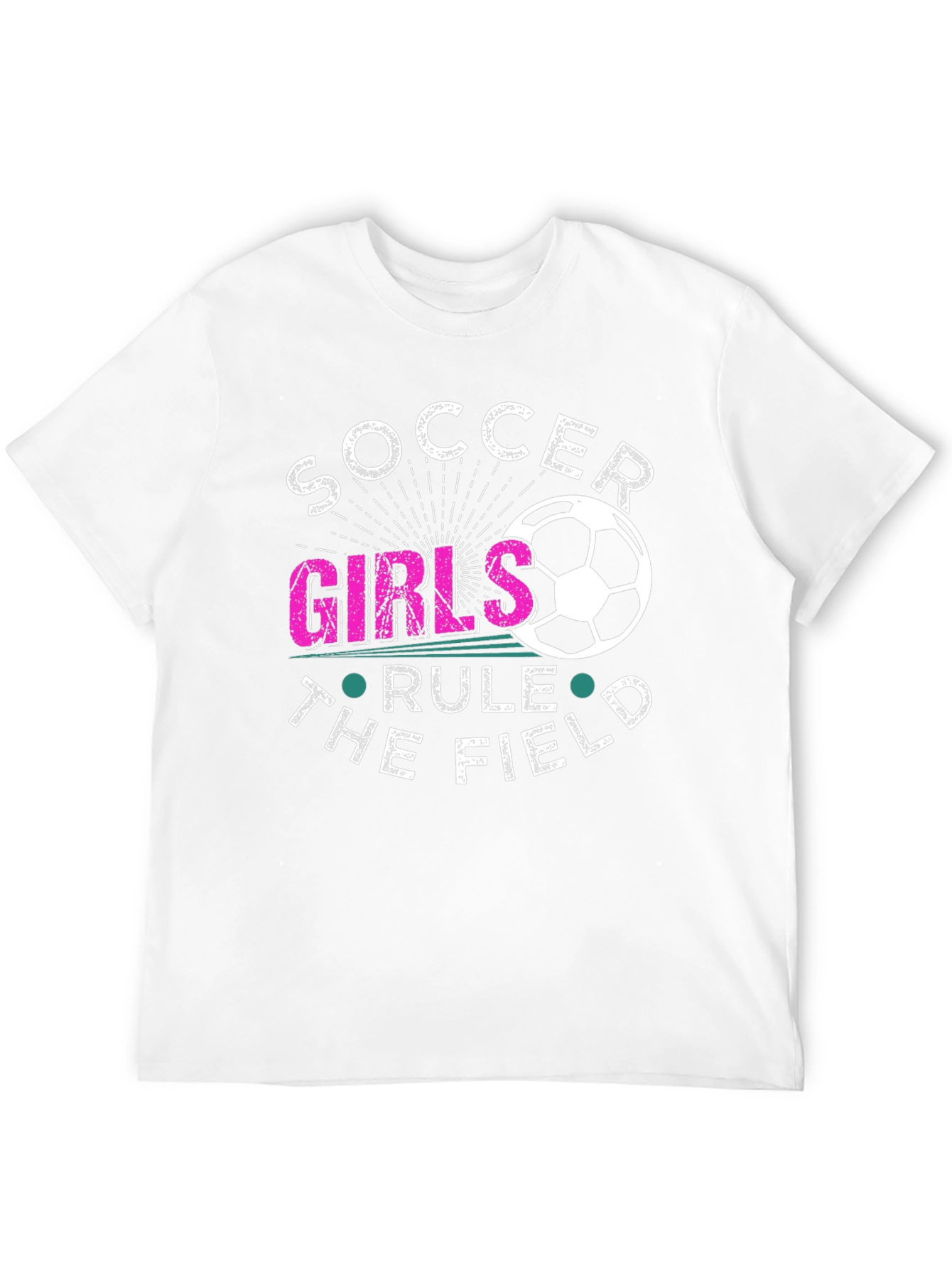 Soccer Girls Rule the Field T-Shirt