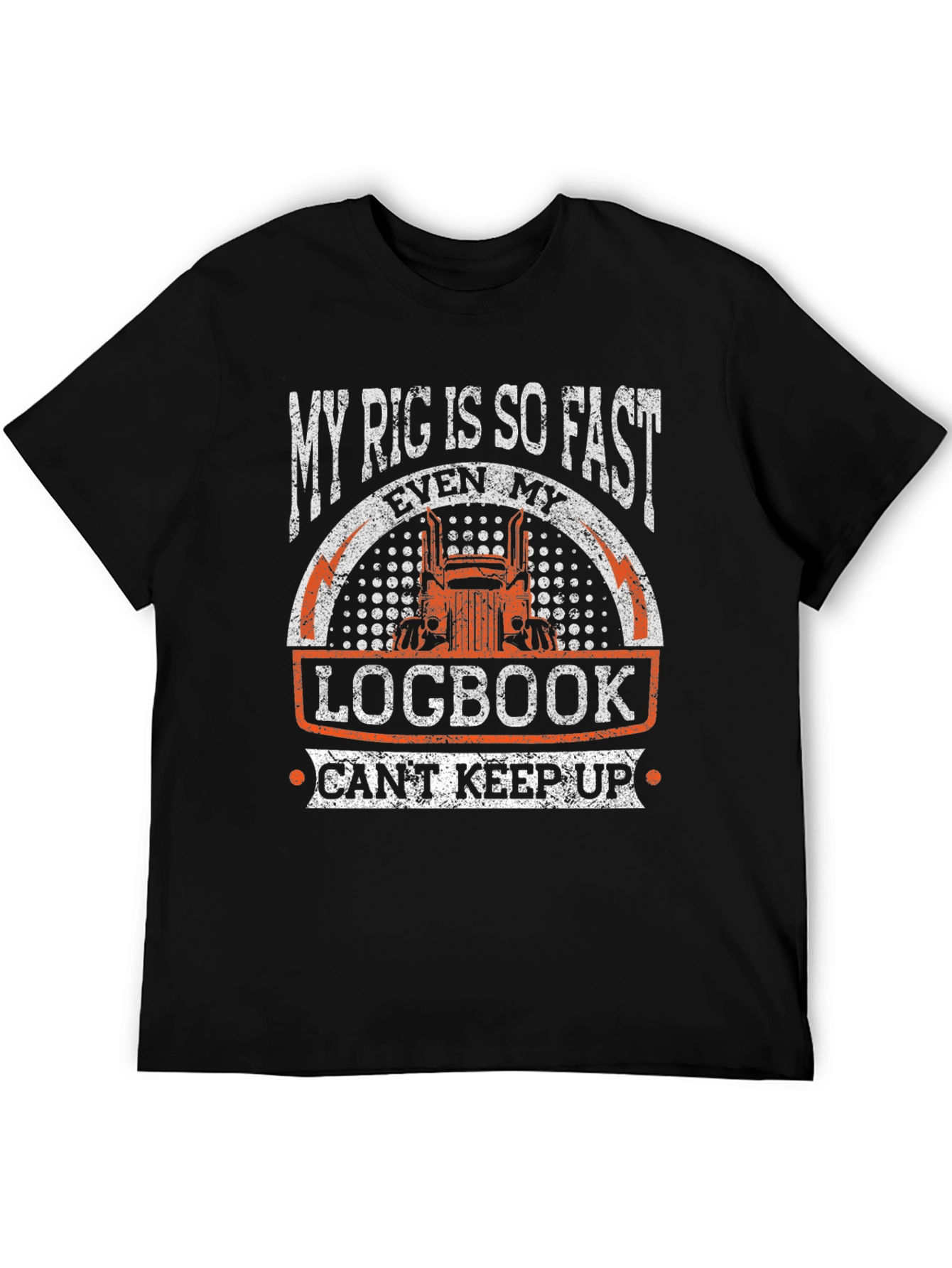 My Rig is So Fast Trucker T-Shirt