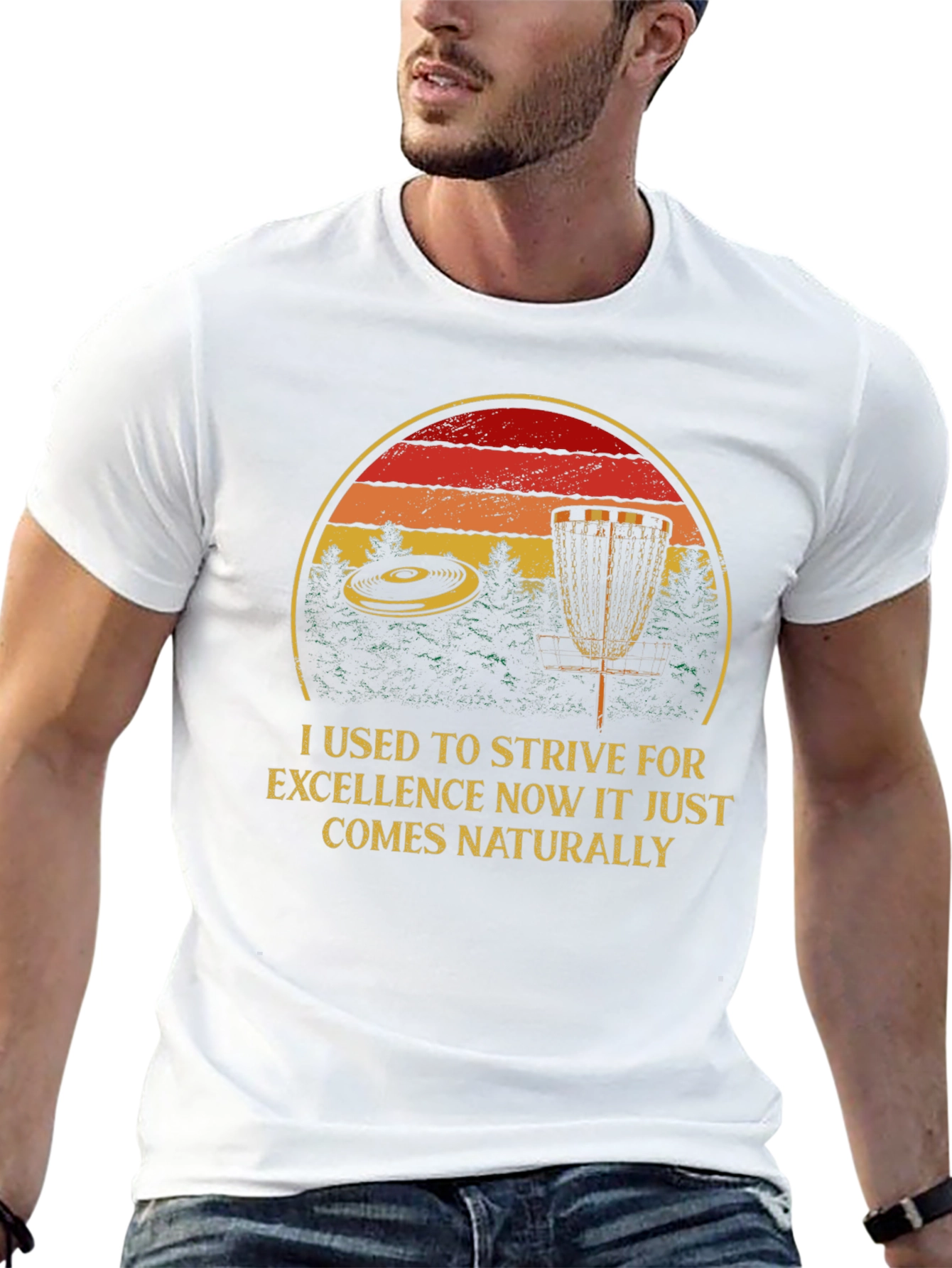 Strive for Excellence Disc Golf T-Shirt