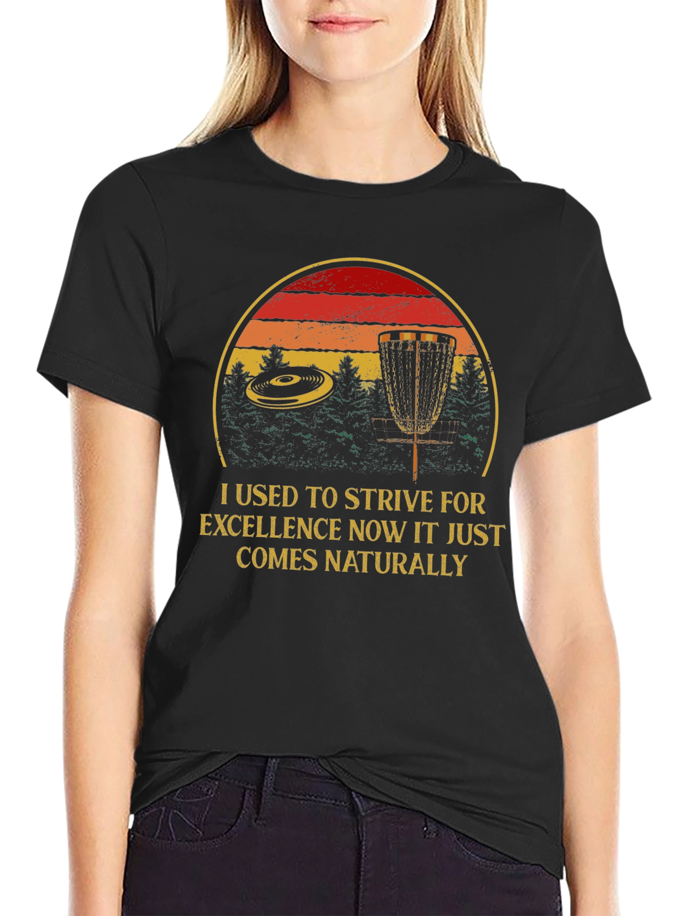 Strive for Excellence Disc Golf T-Shirt