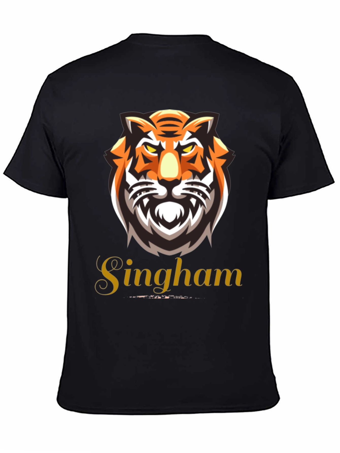 Singham Tiger Graphic Tee - Bold & Fierce