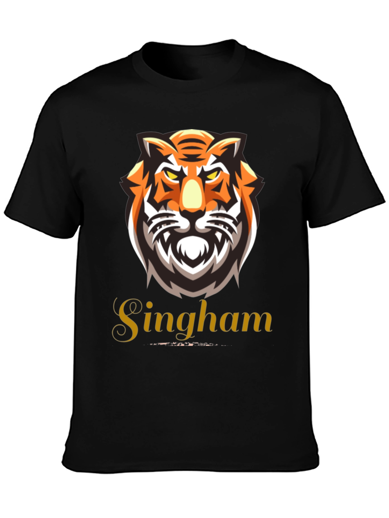 Singham Tiger Graphic Tee - Bold & Fierce